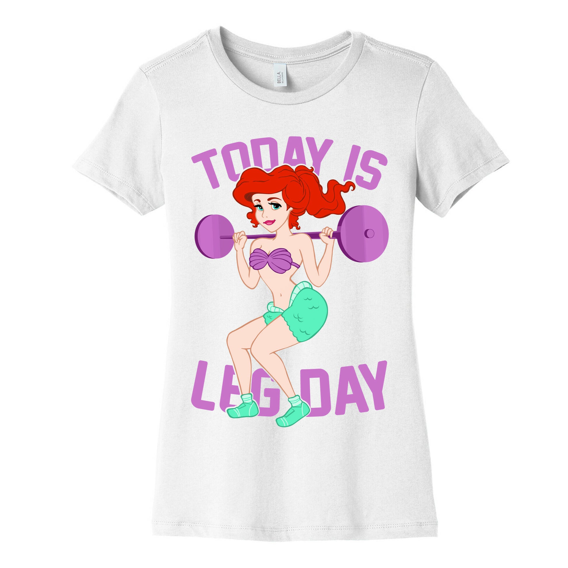 Today Is Leg Day Women's Cotton Tee