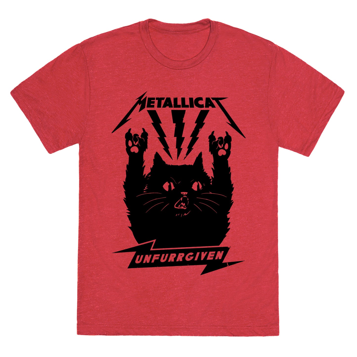 Metallicat Unfurrgiven Black Edition Unisex Triblend Tee