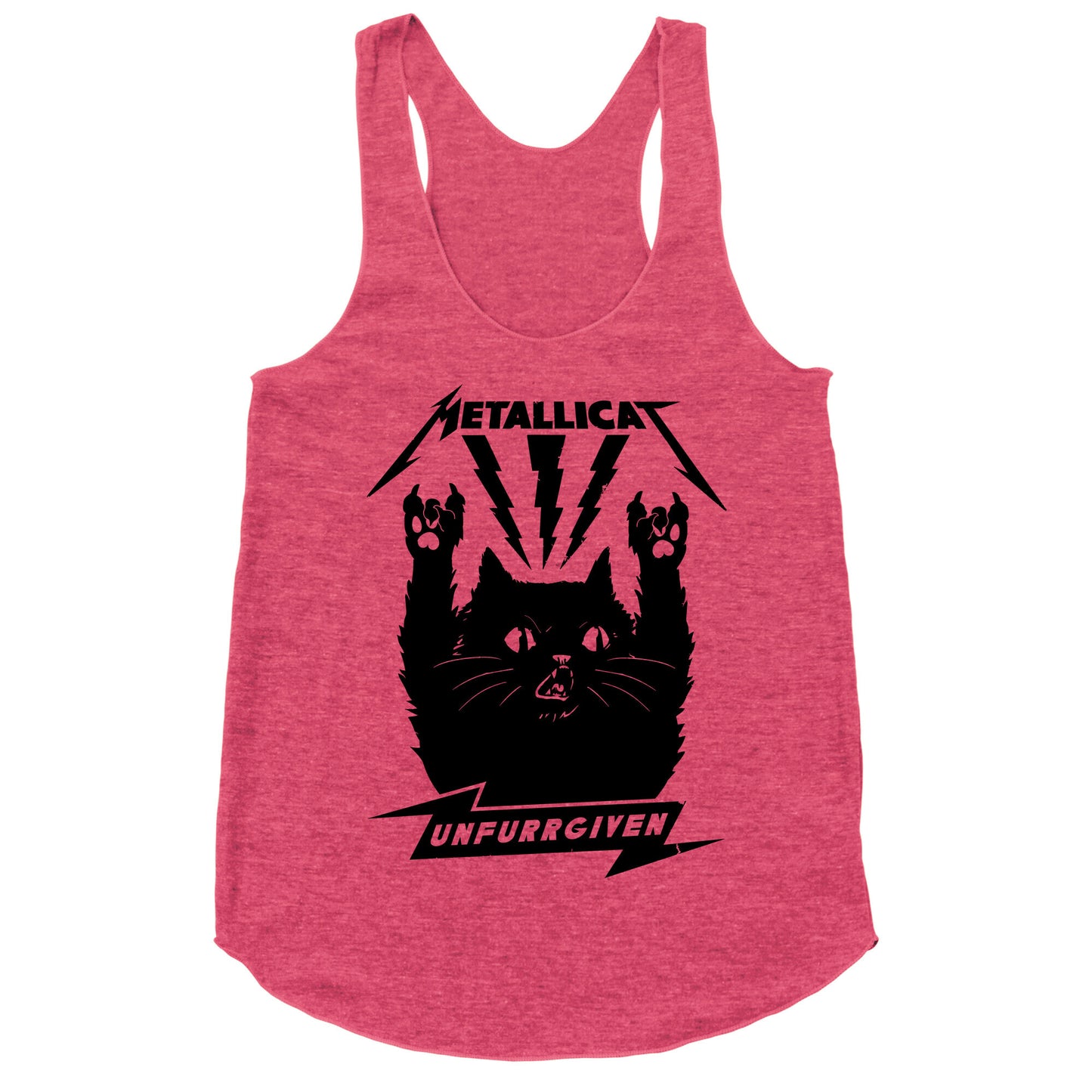 Metallicat Unfurrgiven Black Edition Racerback Tank