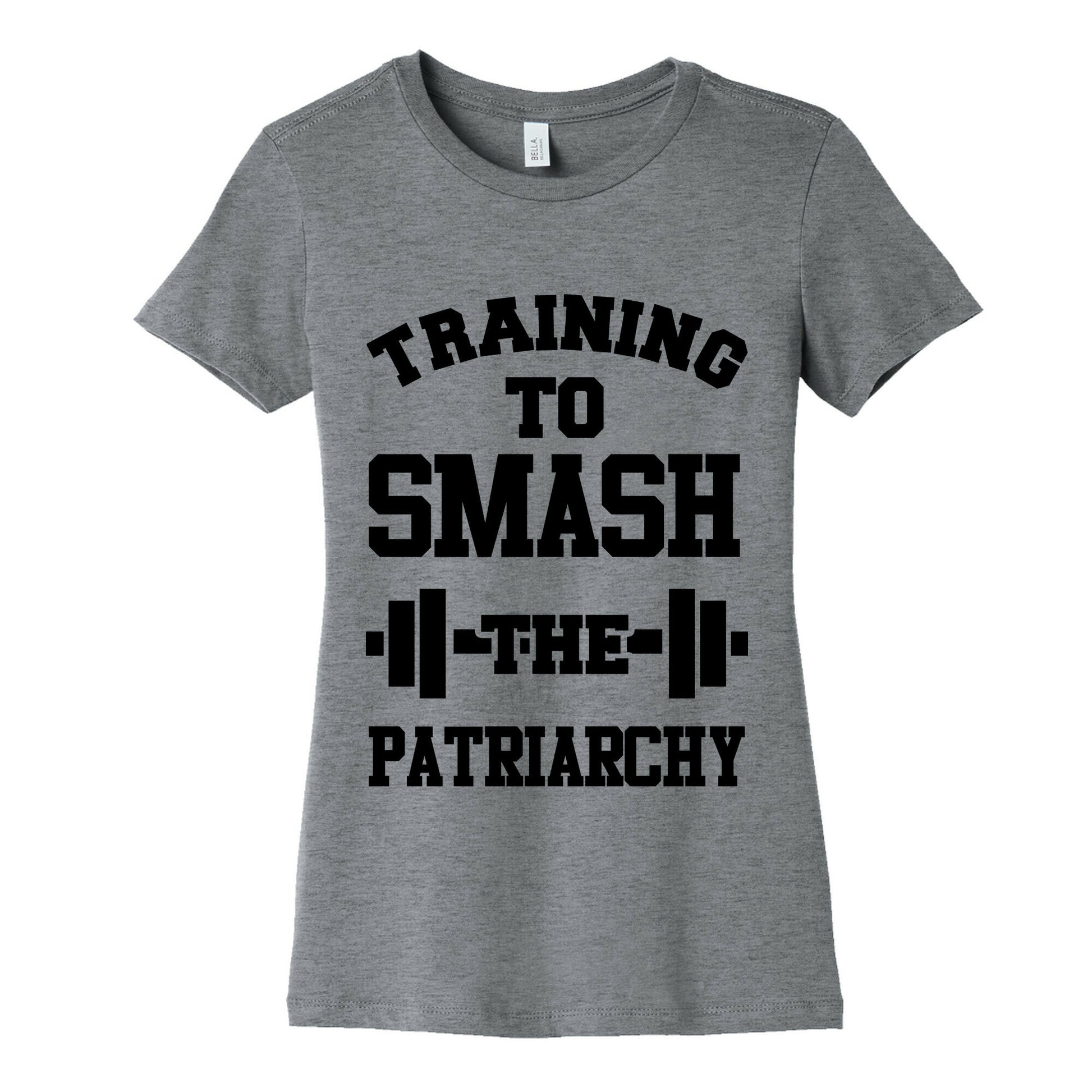 Training to Smash the Patriarchy Women's Cotton Tee
