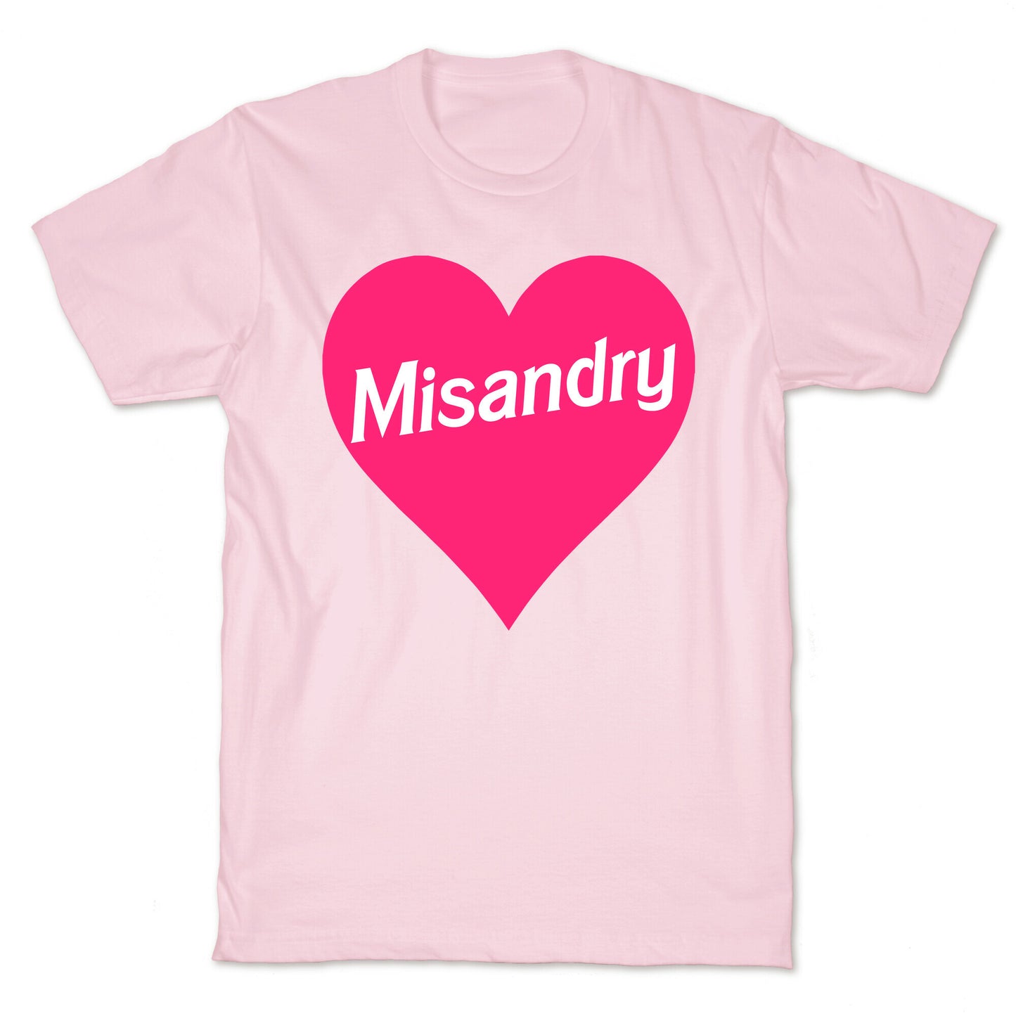 Misandry Heart T-Shirt