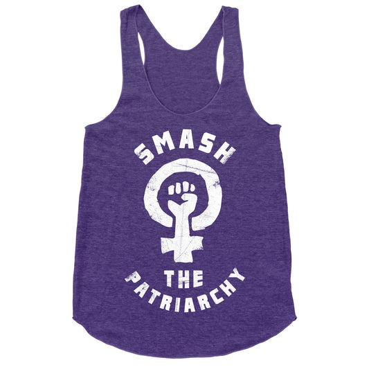 Smash The Patriarchy Racerback Tank