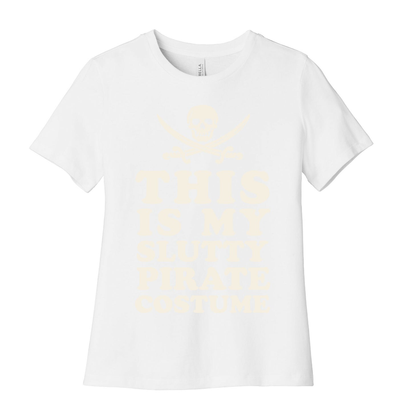 This is My Slutty Pirate Costume Women's Cotton Tee