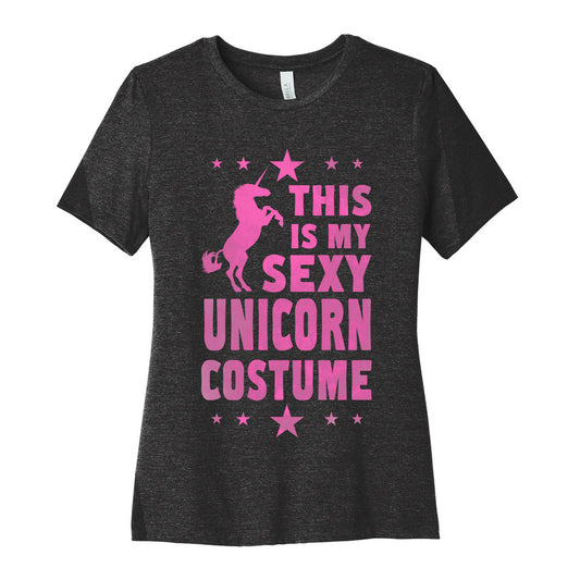 This is My Sexy Unicorn Costume! Women's Cotton Tee