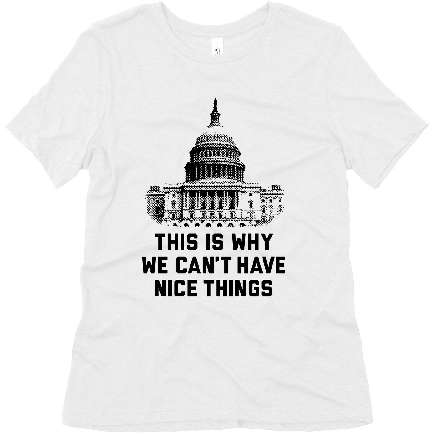 This Is Why We Can't Have Nice Things Women's Triblend Tee