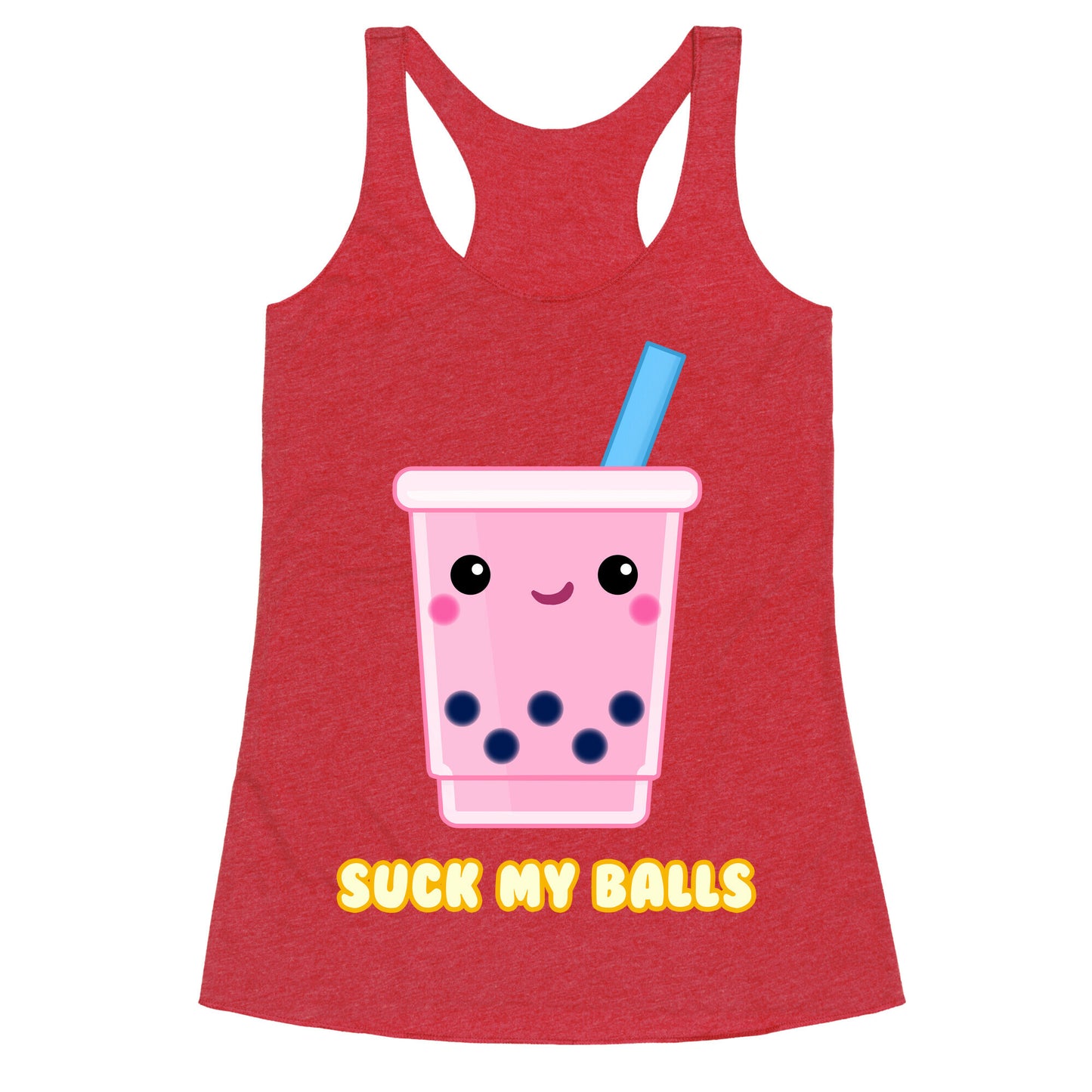 Suck My Balls Racerback Tank