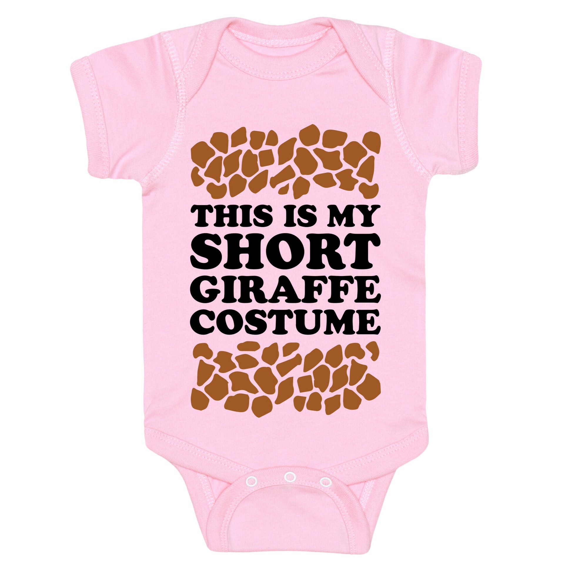 Short Giraffe Costume Baby One Piece