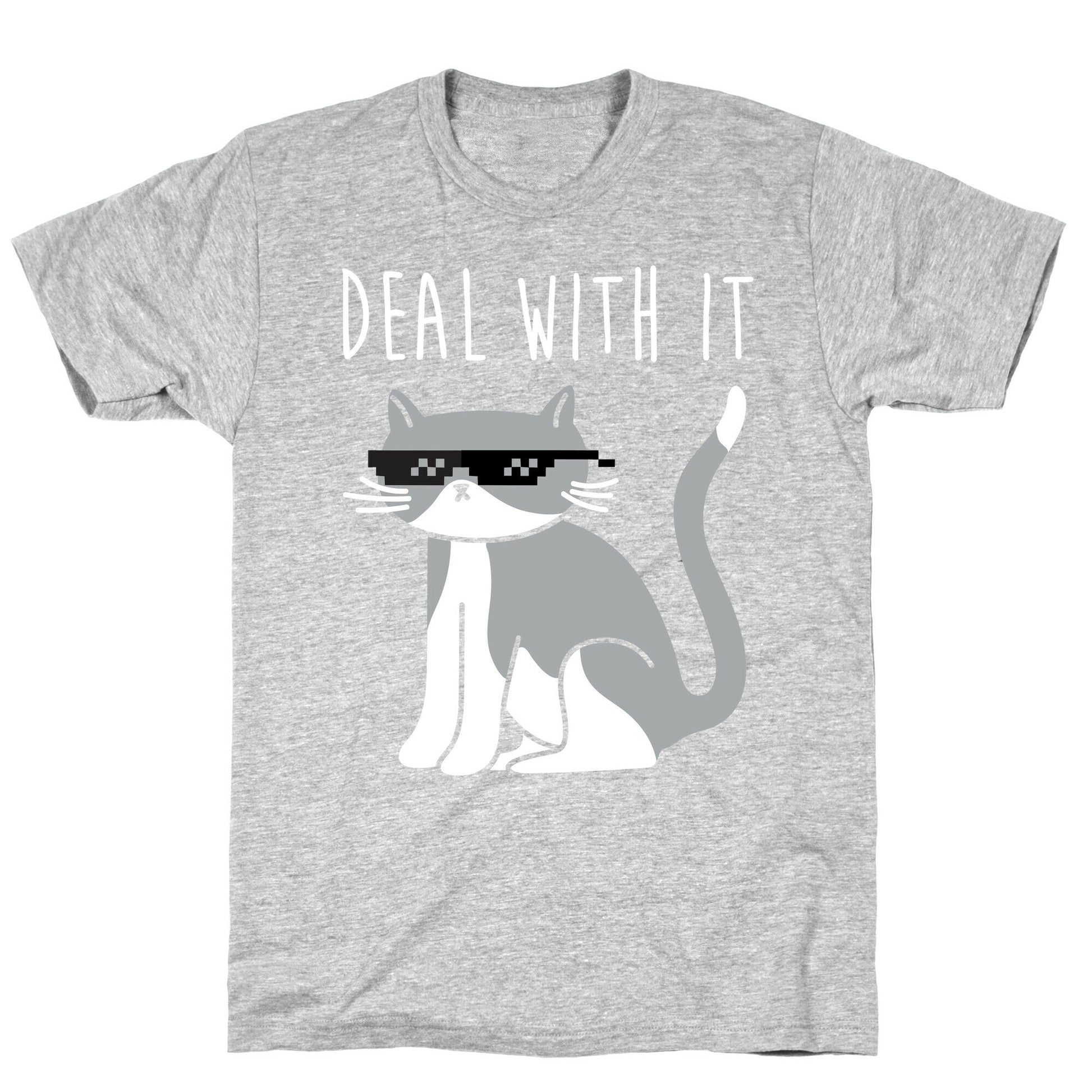 Deal With It Cat T-Shirt