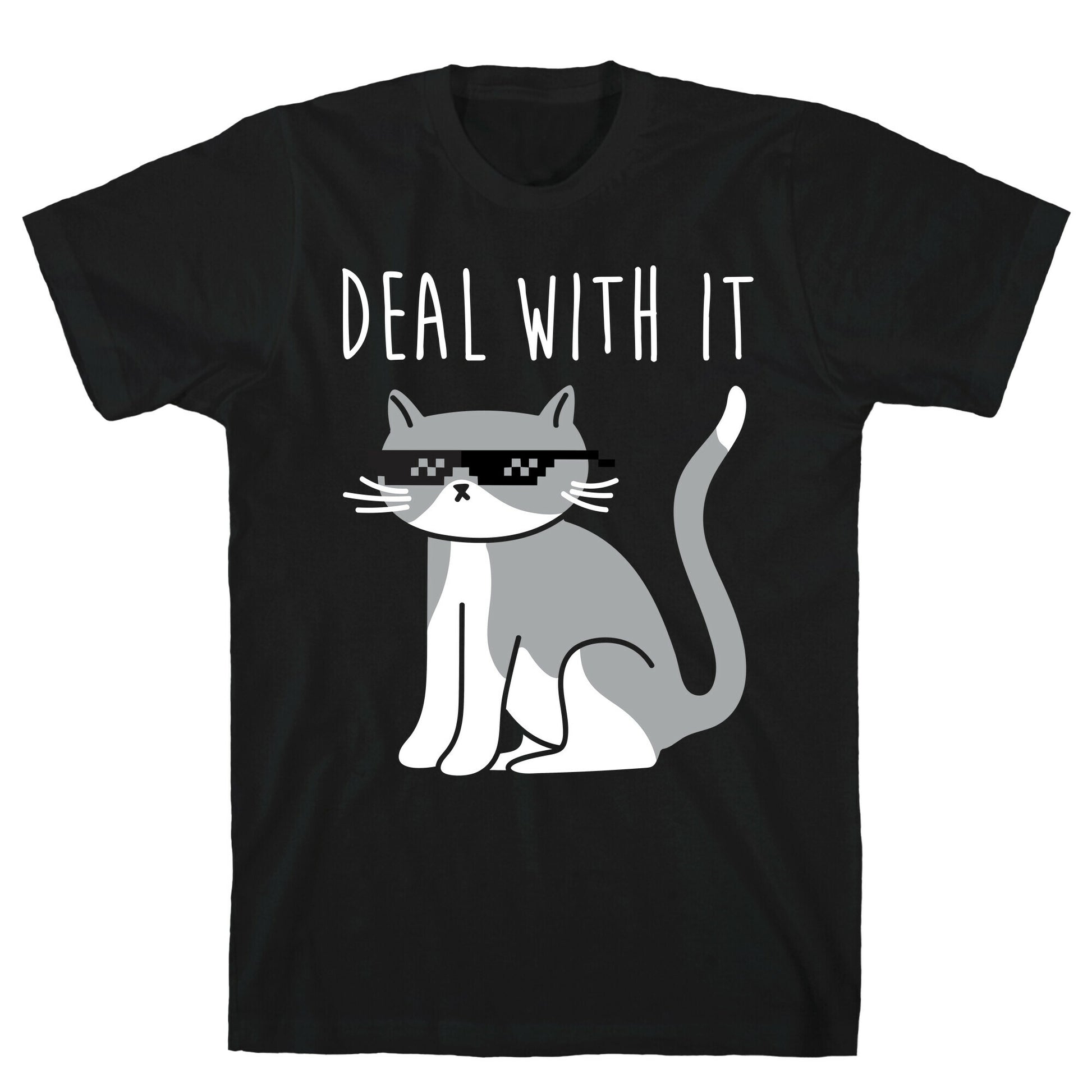 Deal With It Cat T-Shirt