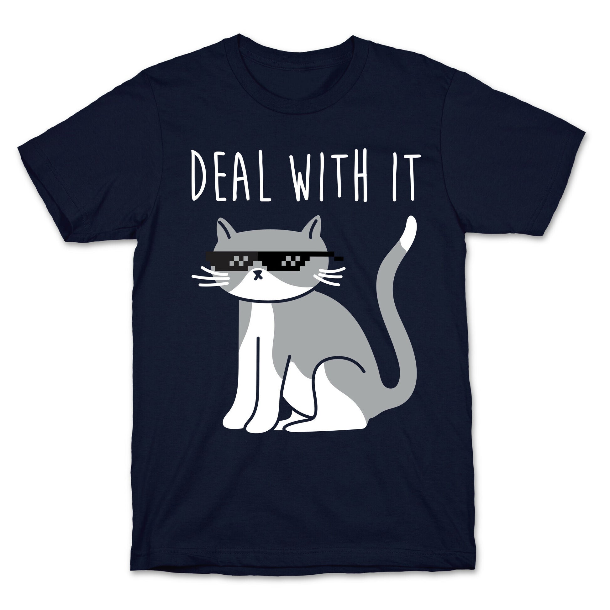 Deal With It Cat T-Shirt