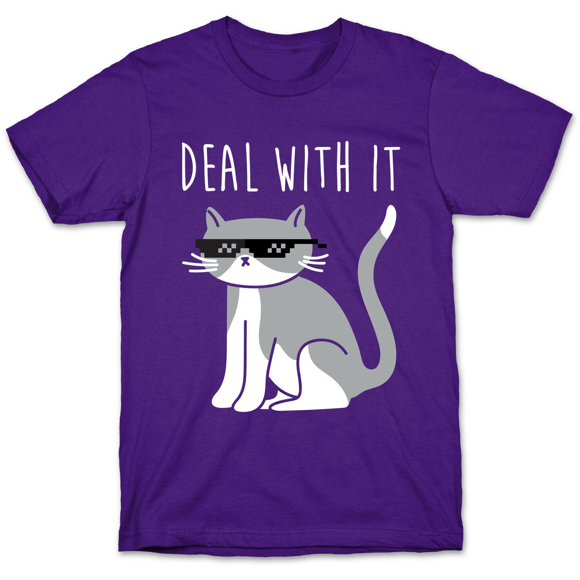 Deal With It Cat T-Shirt
