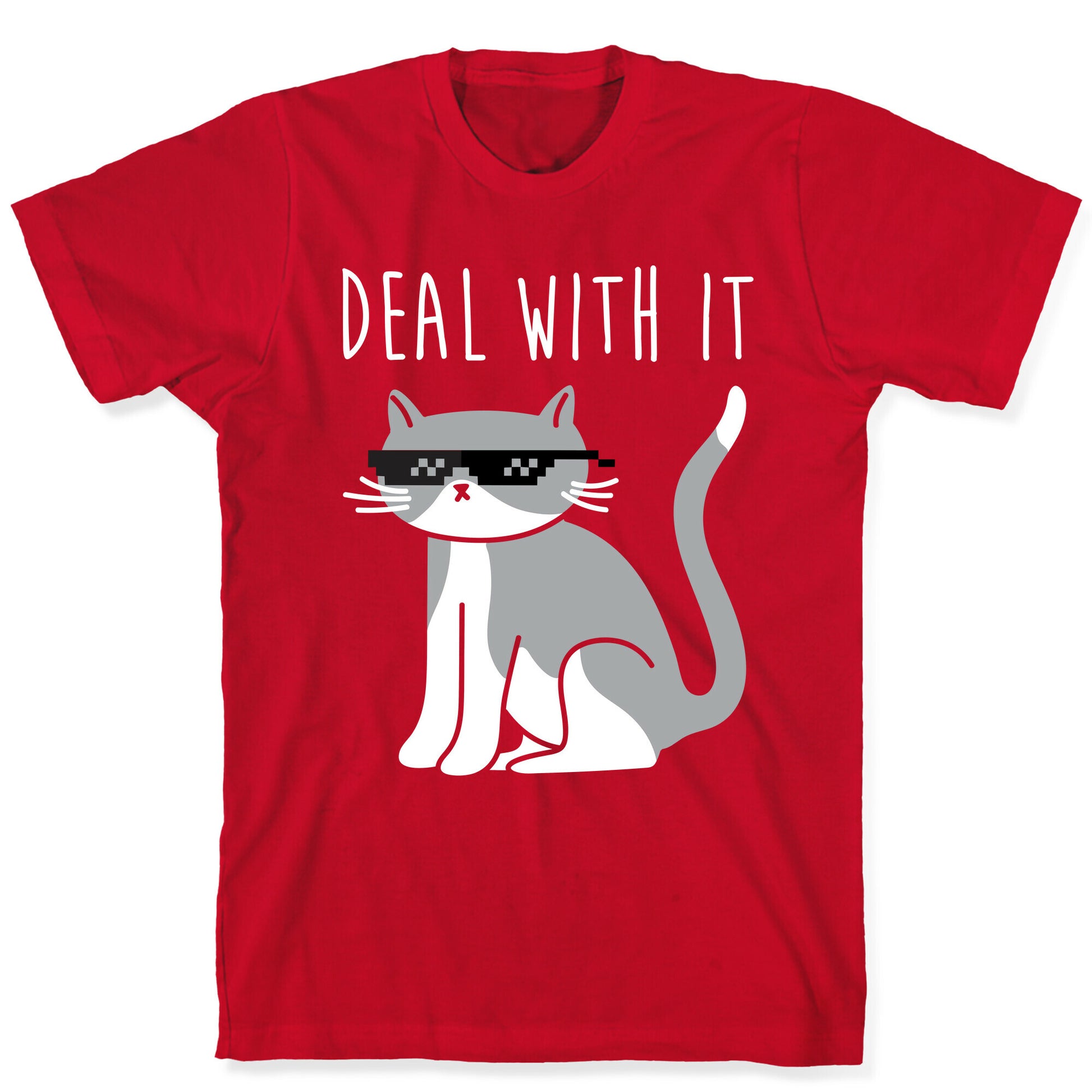 Deal With It Cat T-Shirt