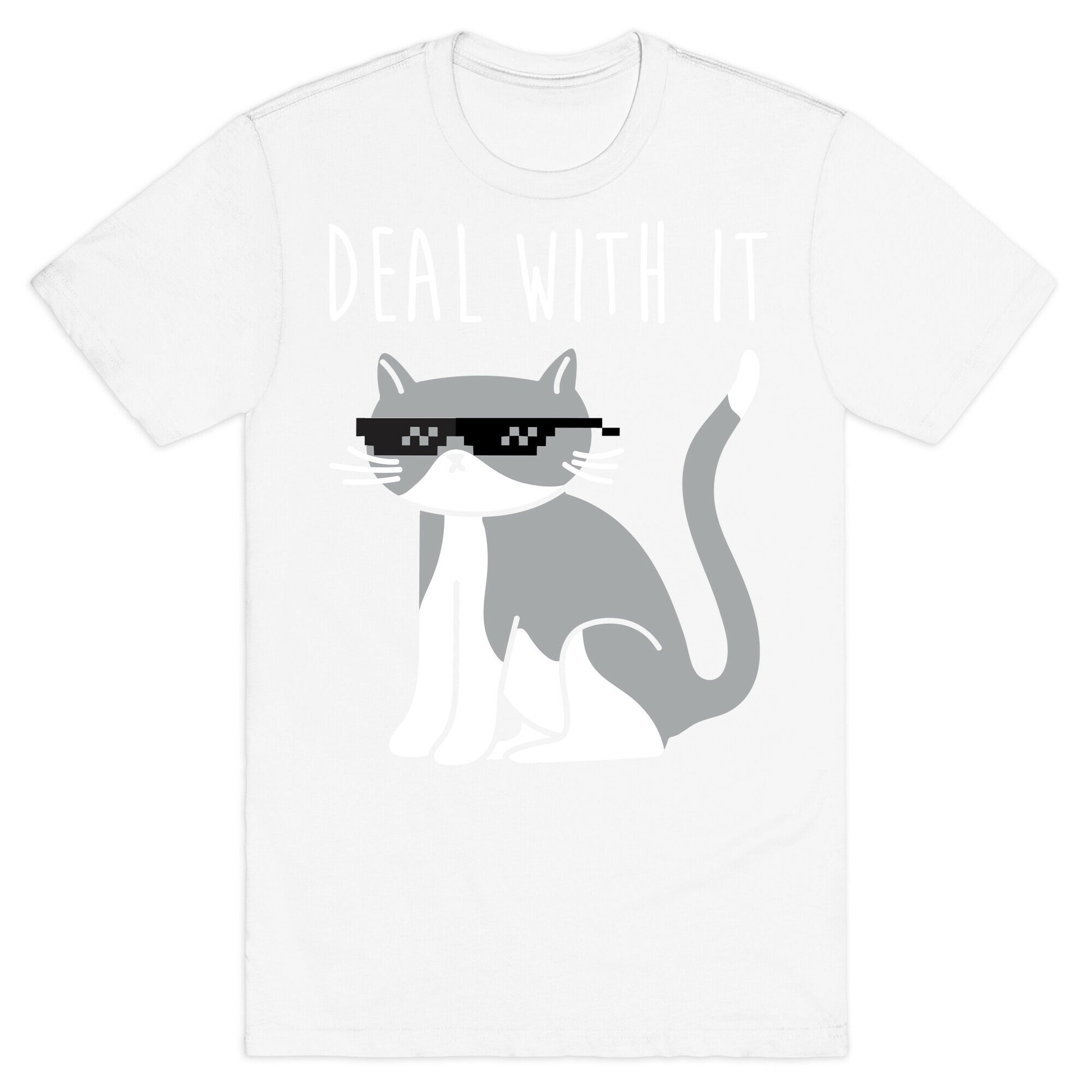 Deal With It Cat T-Shirt
