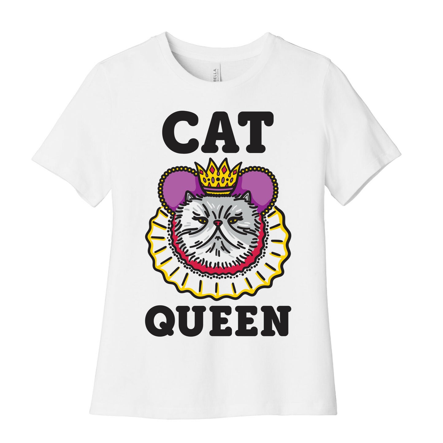 Cat Queen Women's Cotton Tee