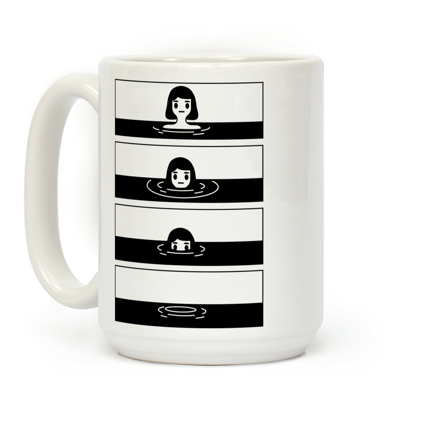 Sinking Girl Coffee Mug