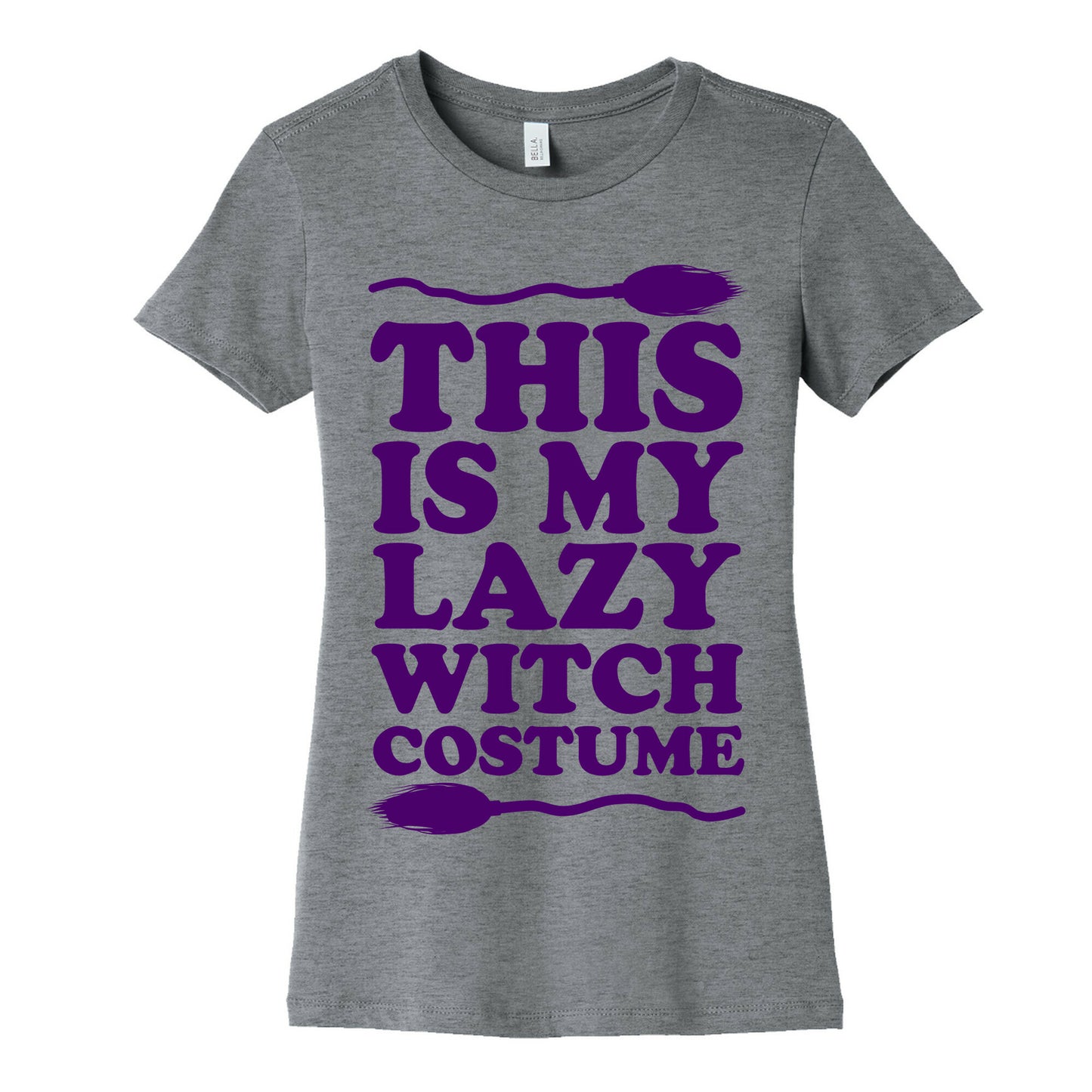 This Is My Lazy Witch Costume Women's Cotton Tee