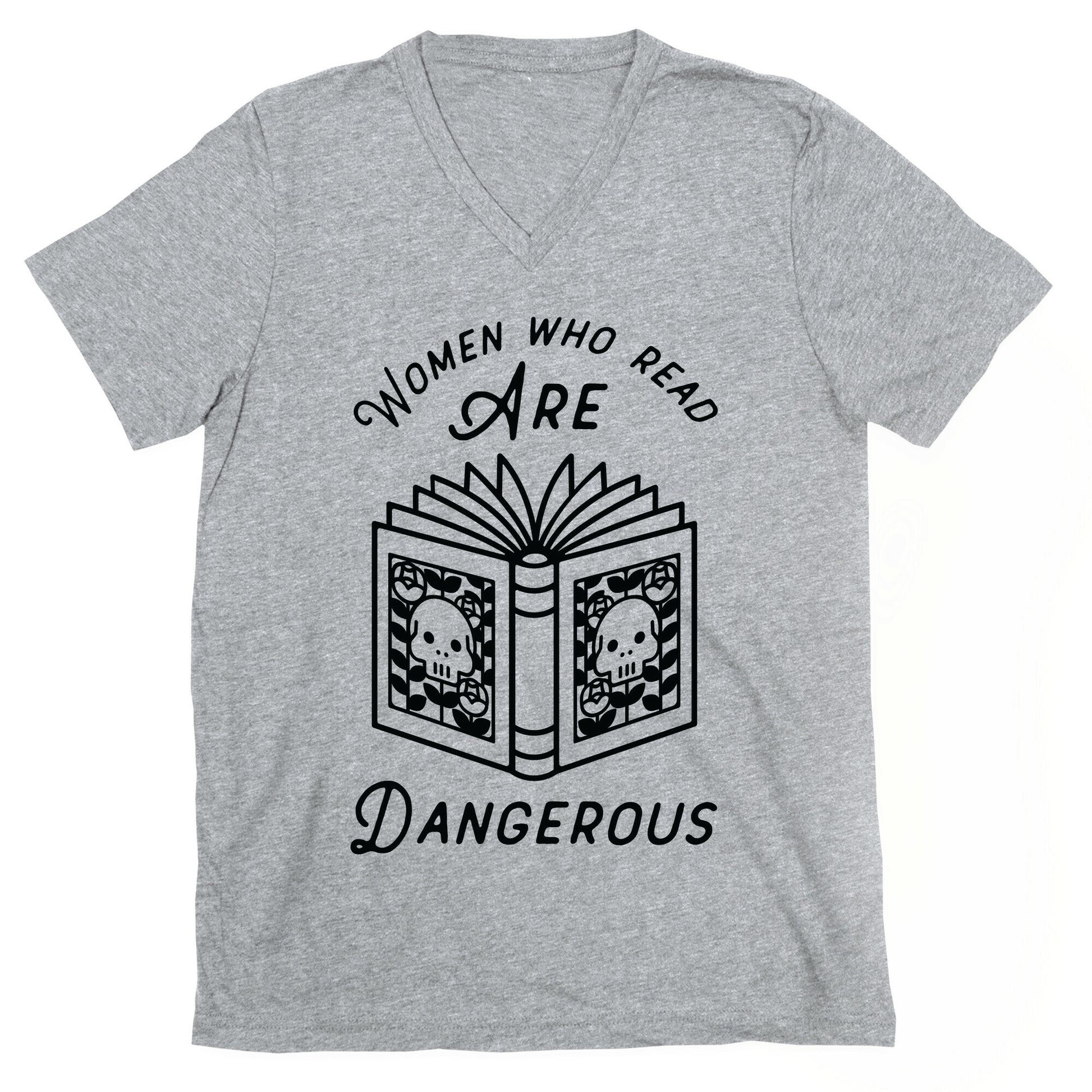 Women Who Read Are Dangerous V-Neck