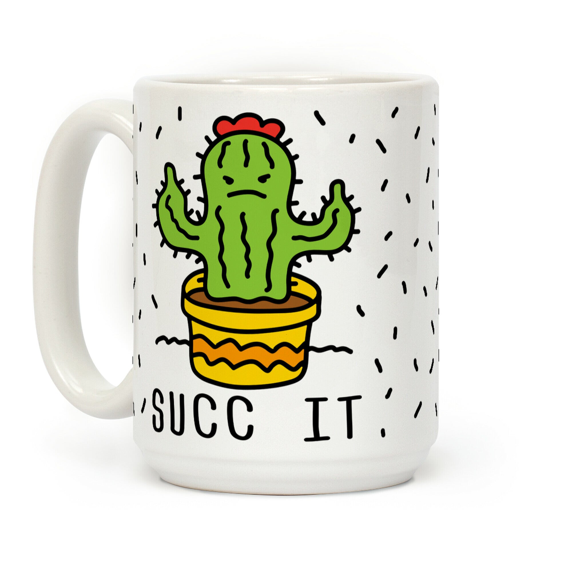 Succ It Cactus Coffee Mug