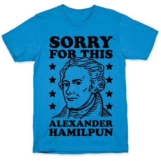 I'm Sorry For This Alexander Hamilpun T-Shirt
