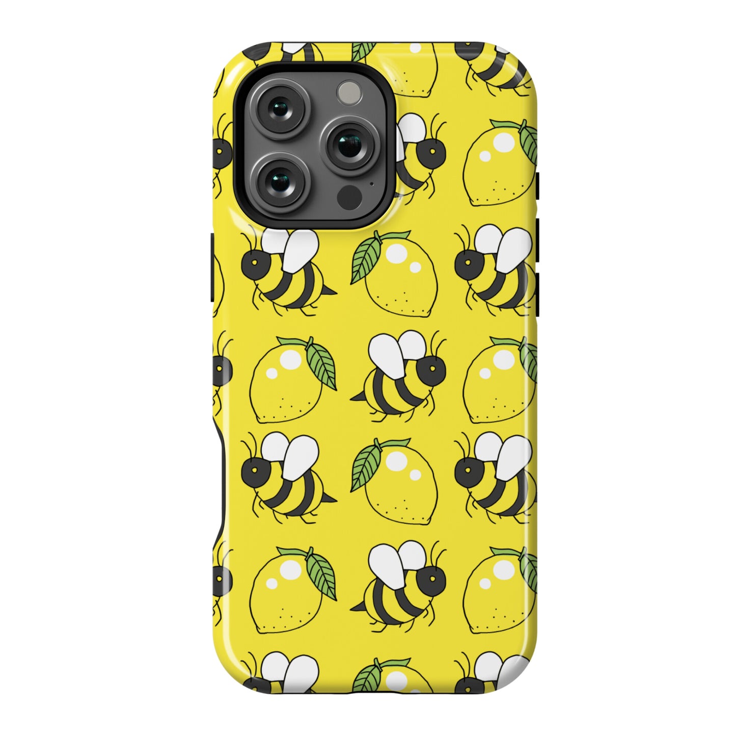 Lemon and Bee Phone Case