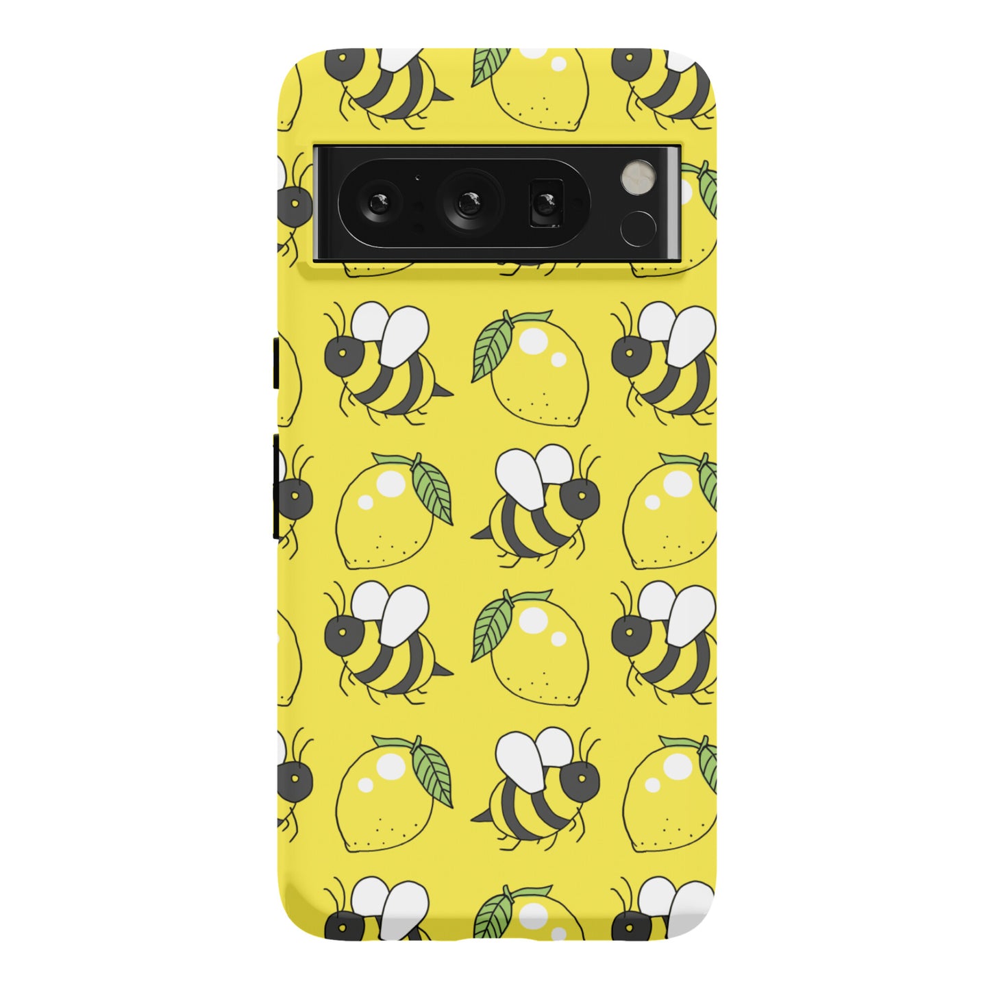 Lemon and Bee Phone Case