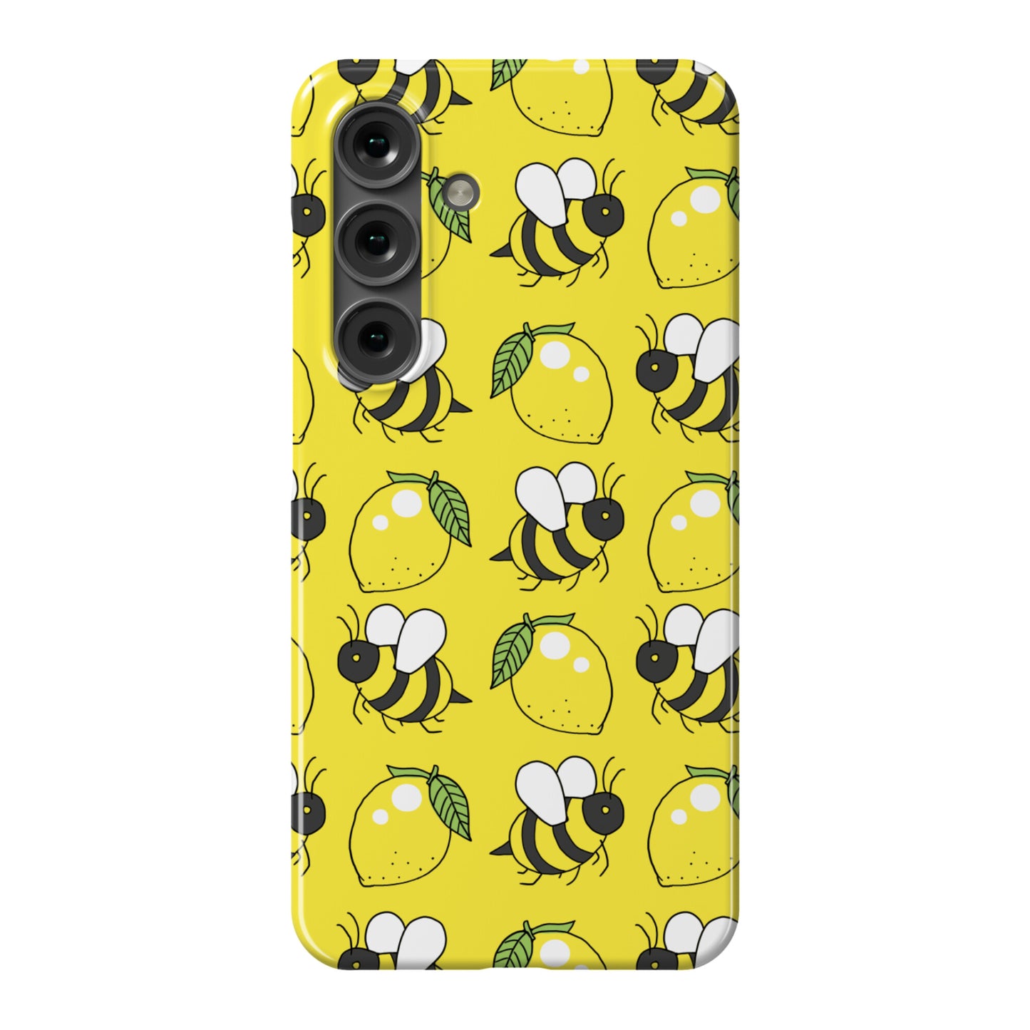 Lemon and Bee Phone Case