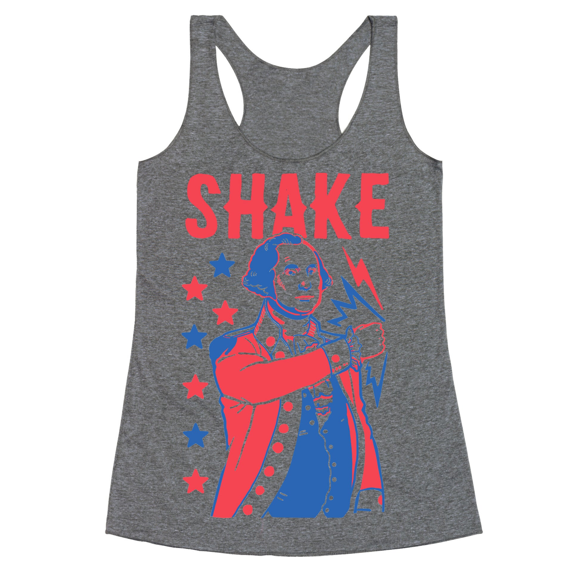 Shake & Bake: George Washington Racerback Tank