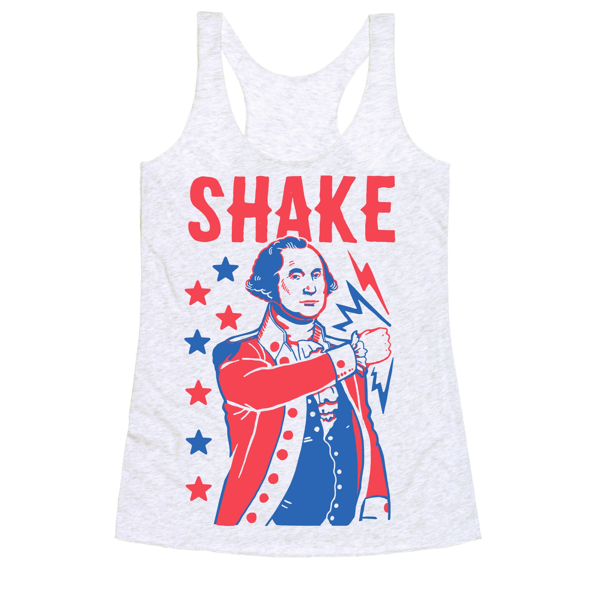 Shake & Bake: George Washington Racerback Tank