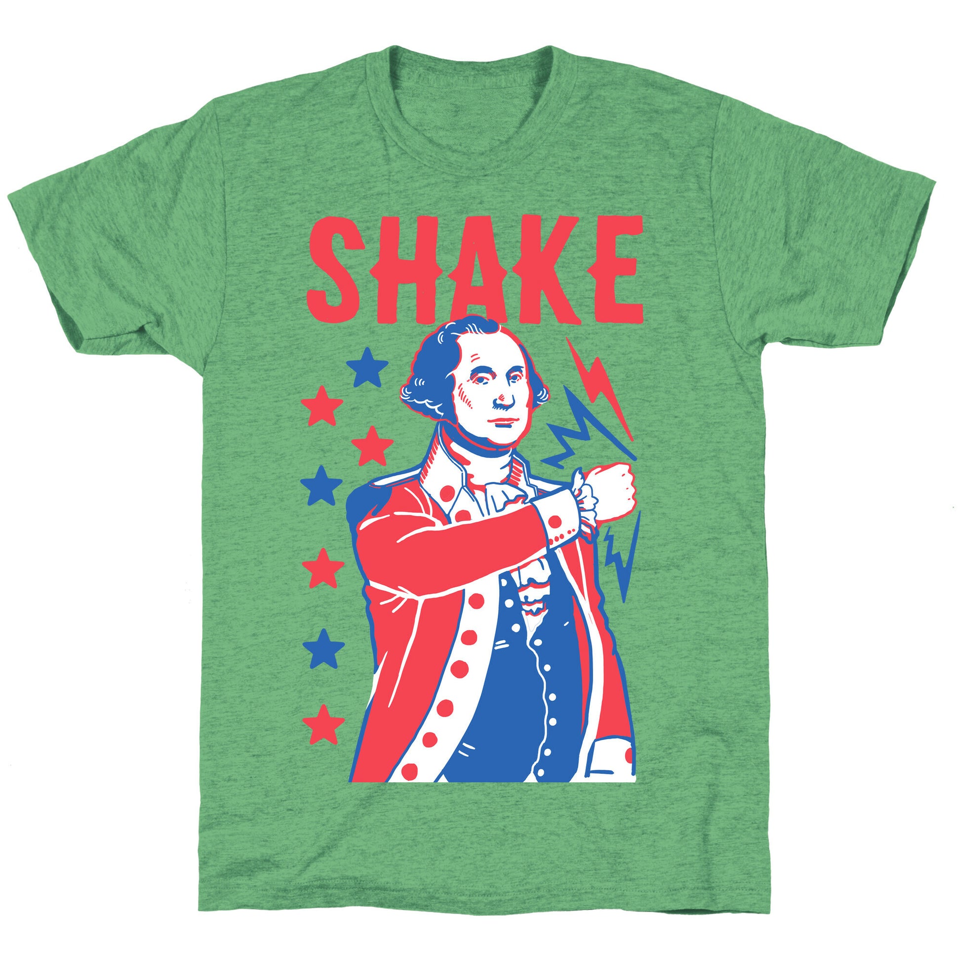 Shake & Bake: George Washington Unisex Triblend Tee