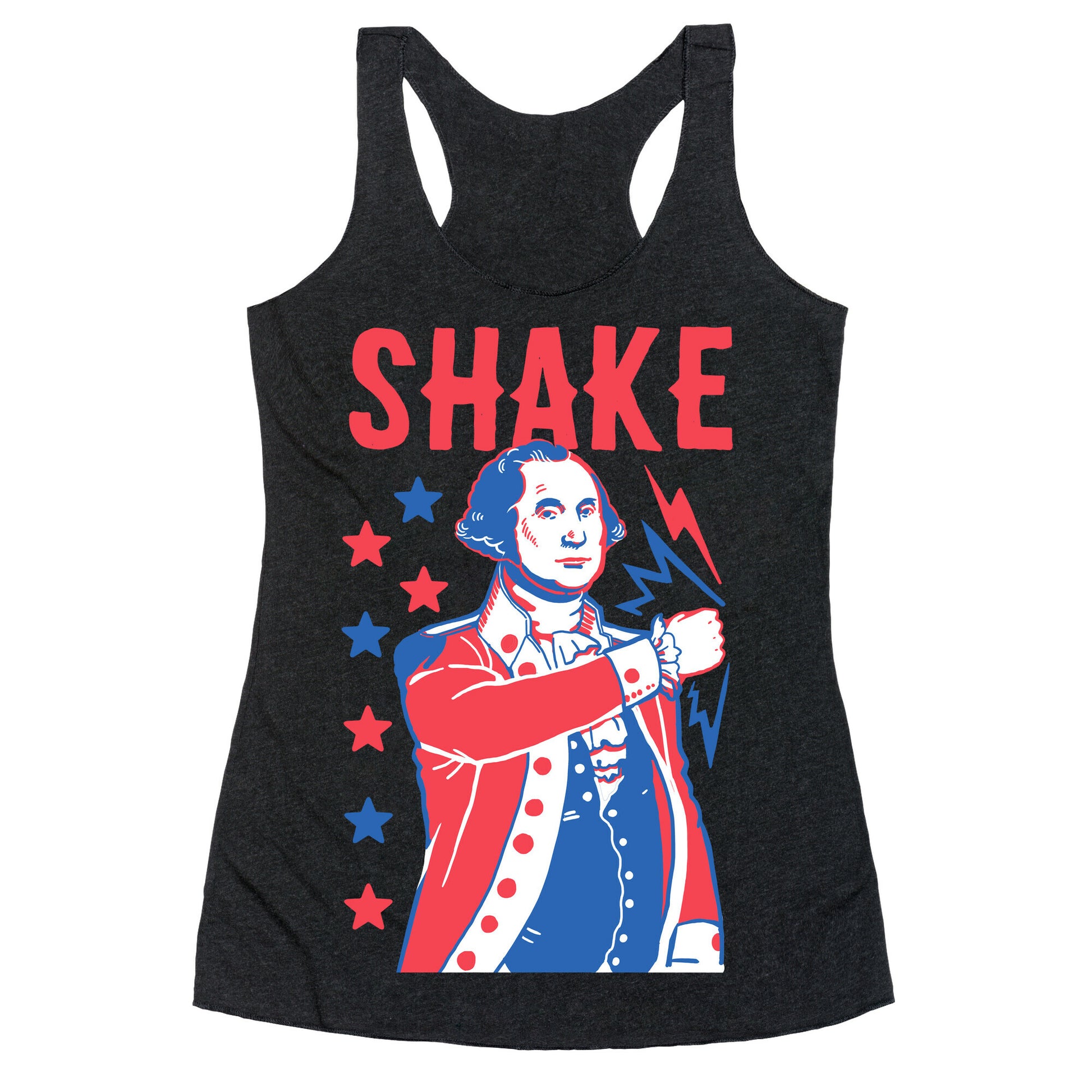 Shake & Bake: George Washington Racerback Tank