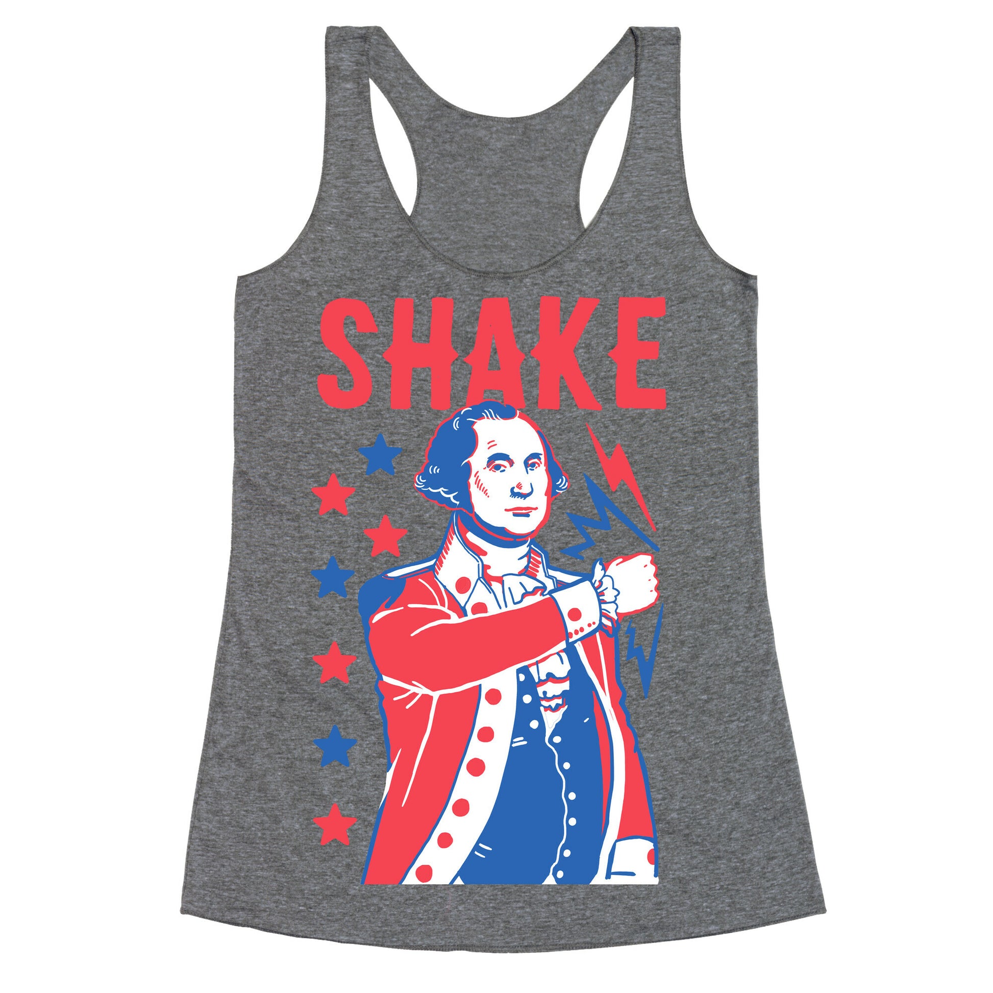 Shake & Bake: George Washington Racerback Tank