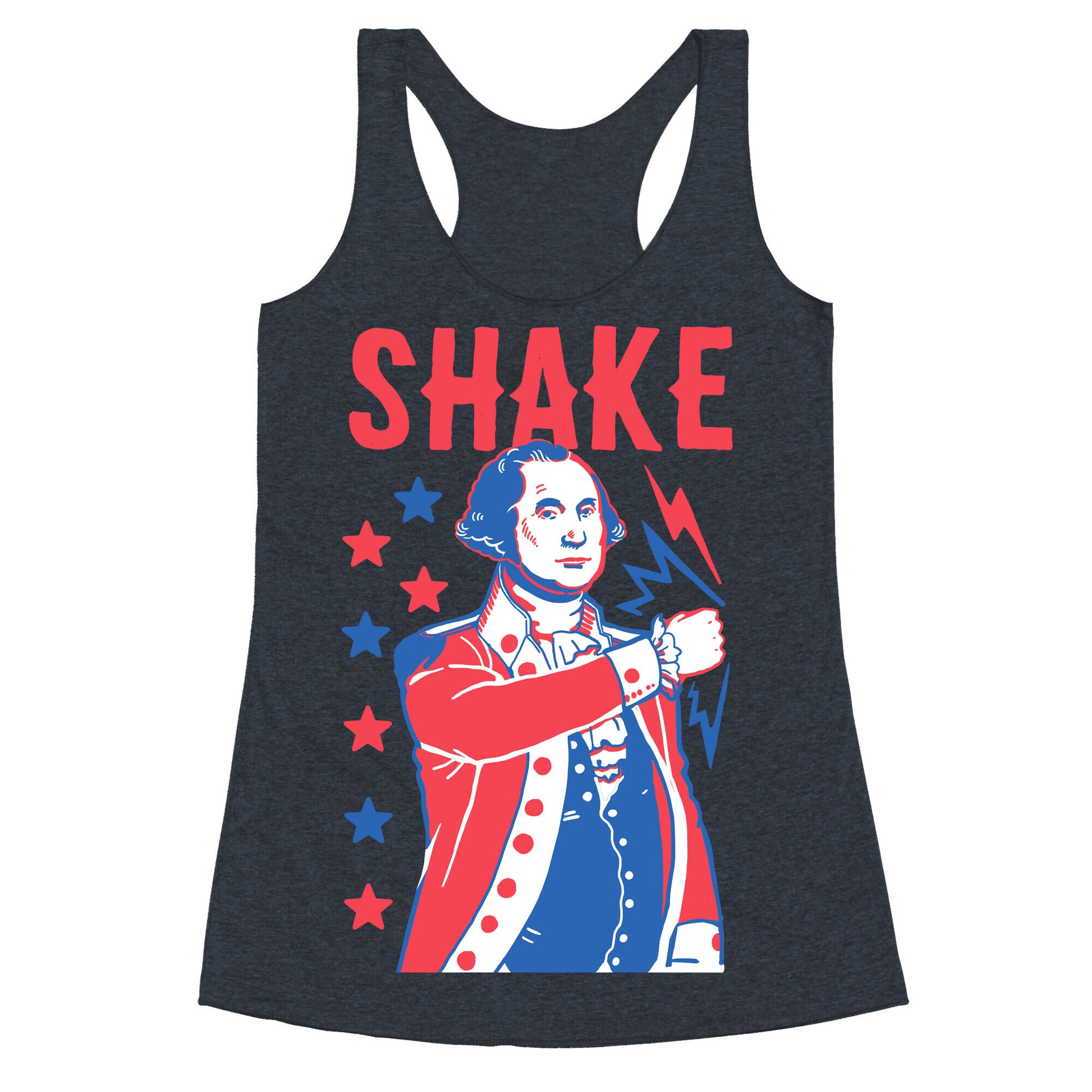 Shake & Bake: George Washington Racerback Tank