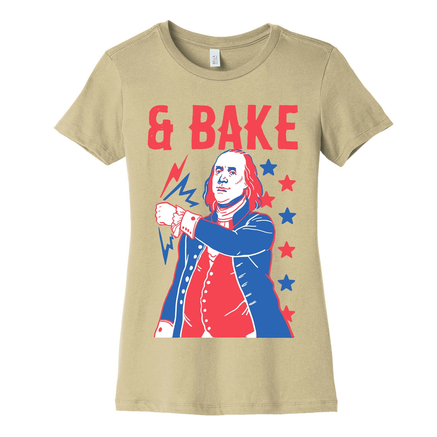 Shake & Bake: Benjamin Franklin Women's Cotton Tee
