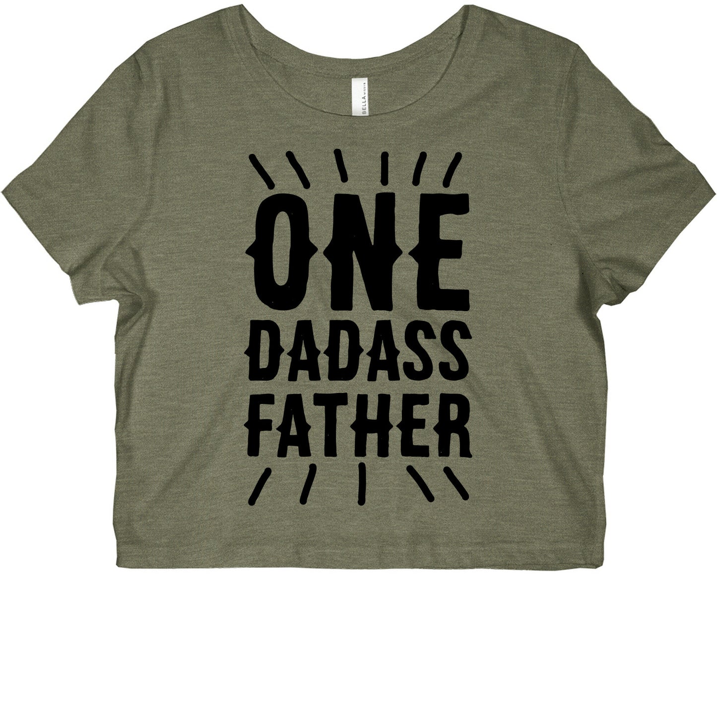 One Dadass Father Graphic Baby Tee