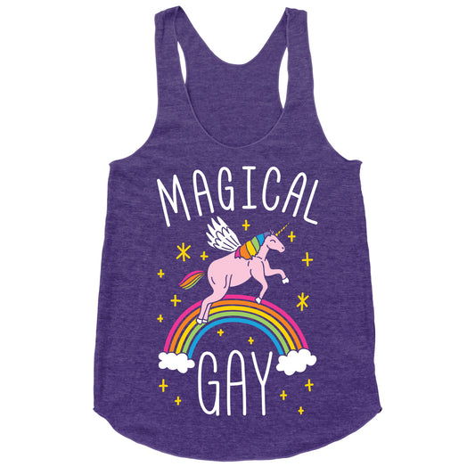 Magical Gay Racerback Tank