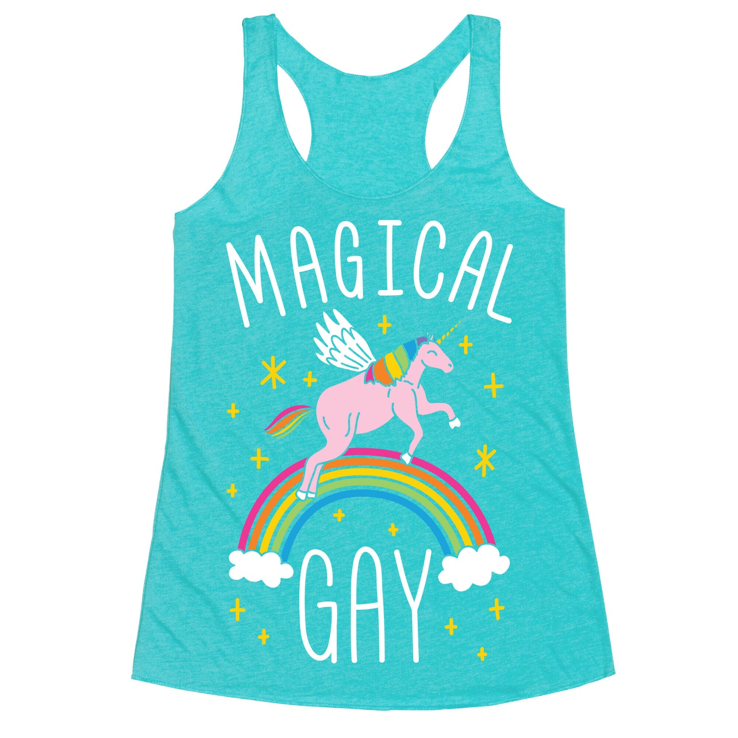 Magical Gay Racerback Tank