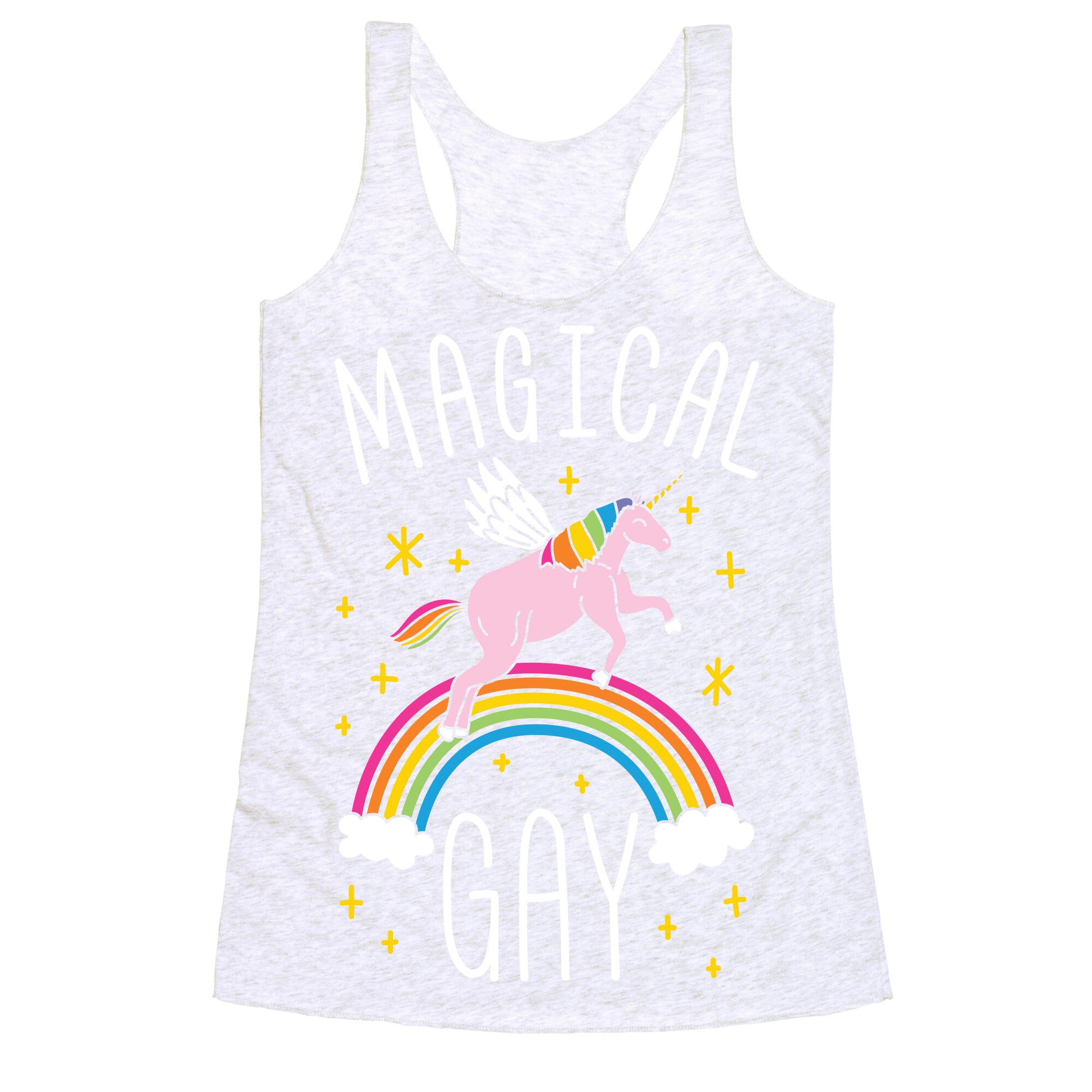 Magical Gay Racerback Tank