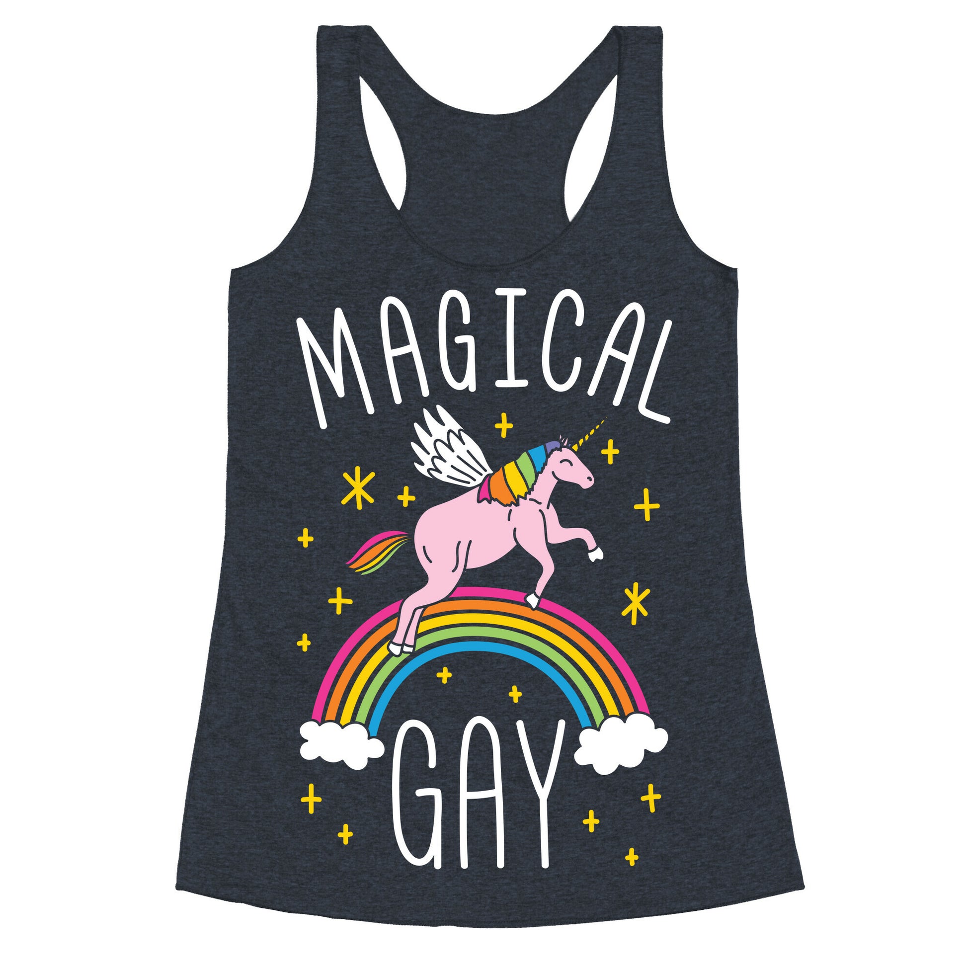 Magical Gay Racerback Tank