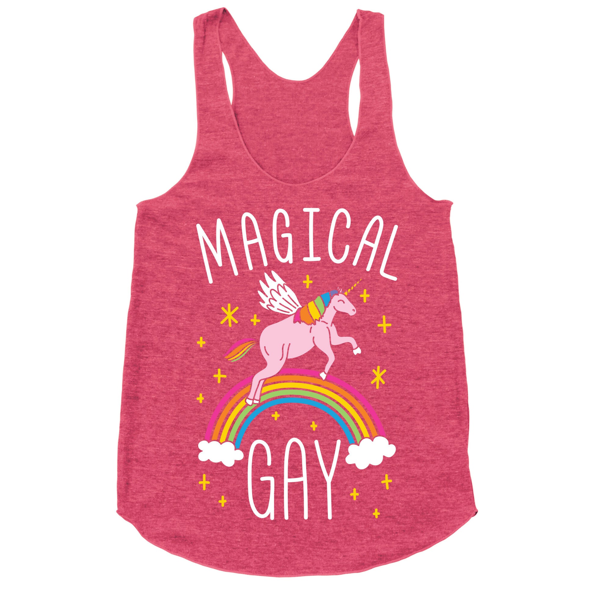 Magical Gay Racerback Tank