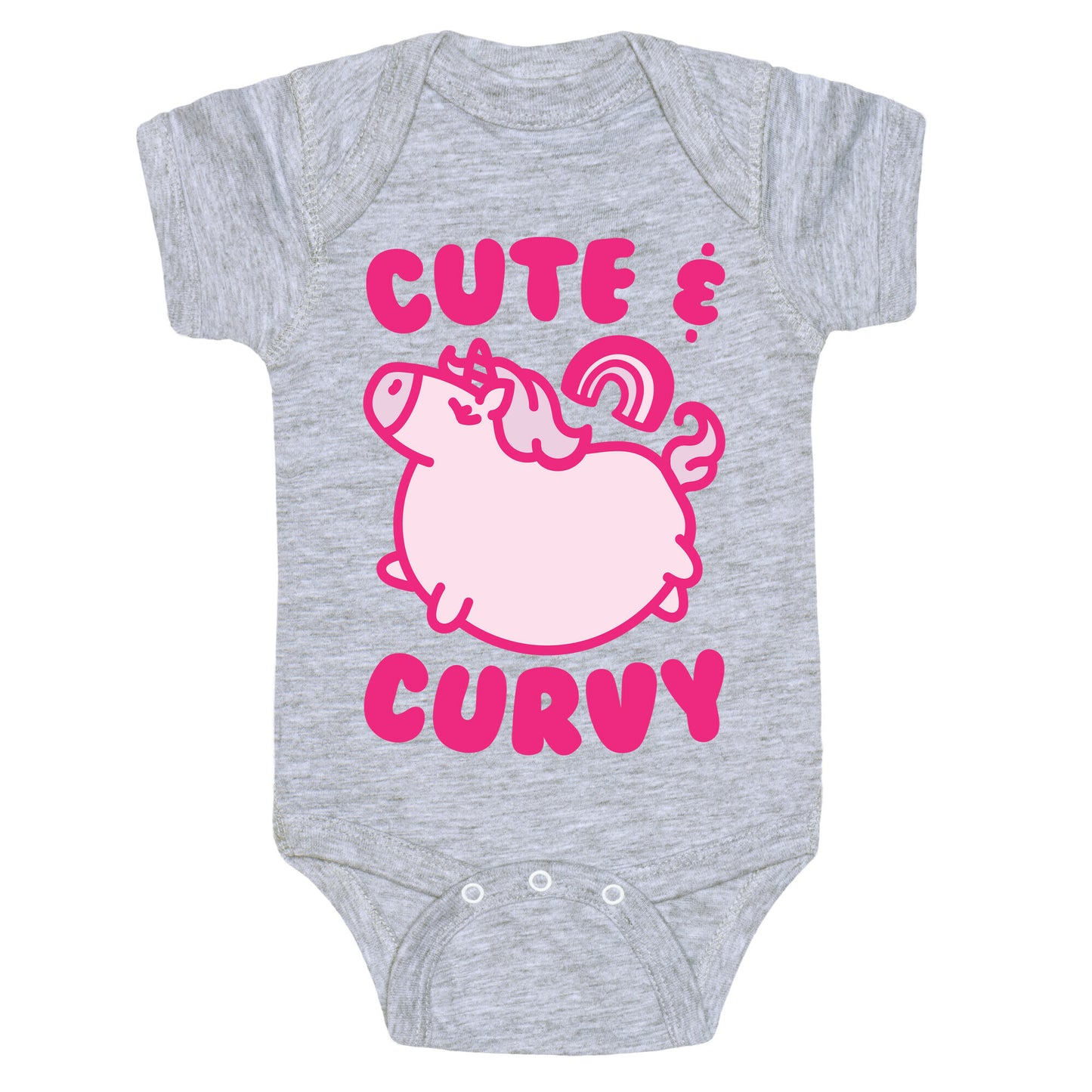 Cute & Curvy Baby One Piece