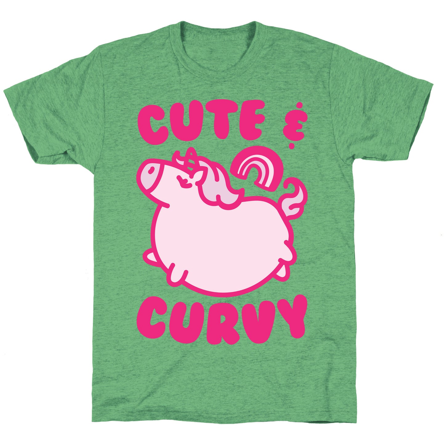 Cute & Curvy Unisex Triblend Tee
