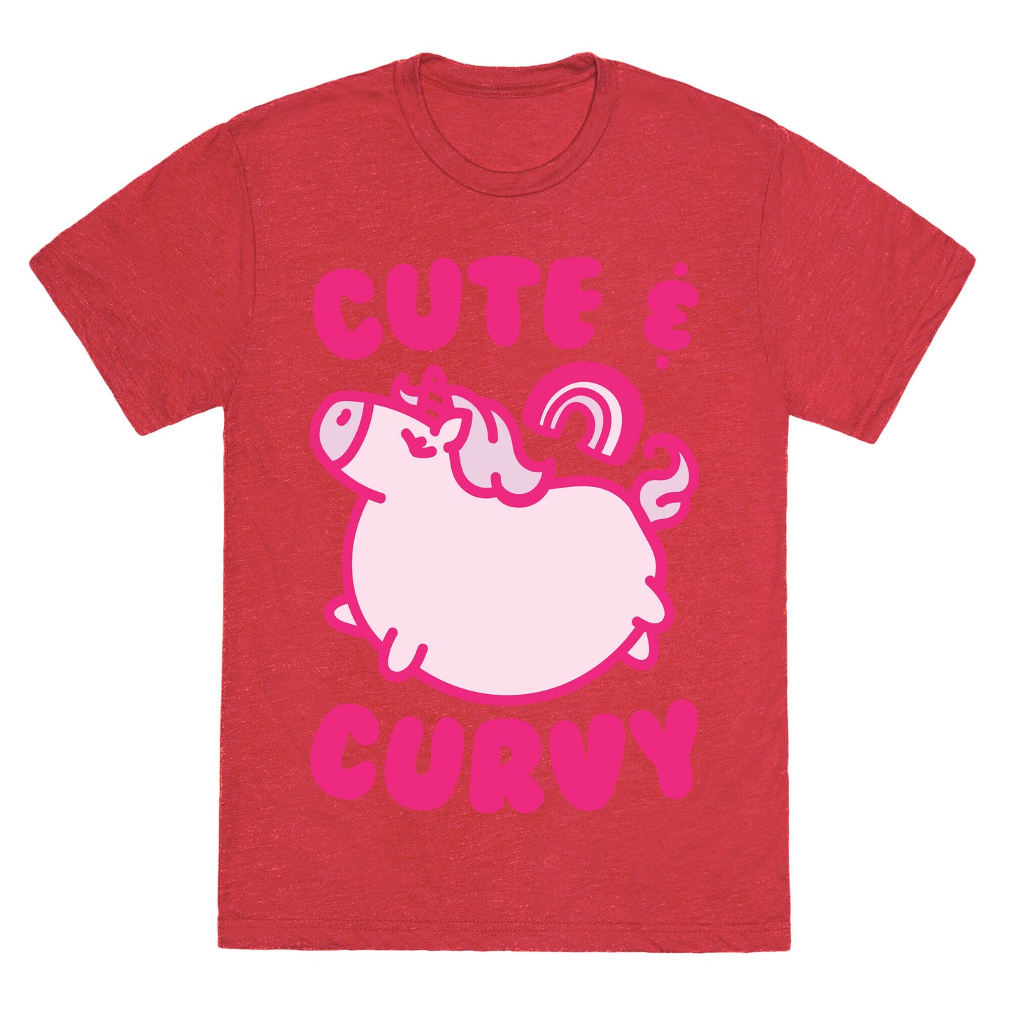 Cute & Curvy Unisex Triblend Tee
