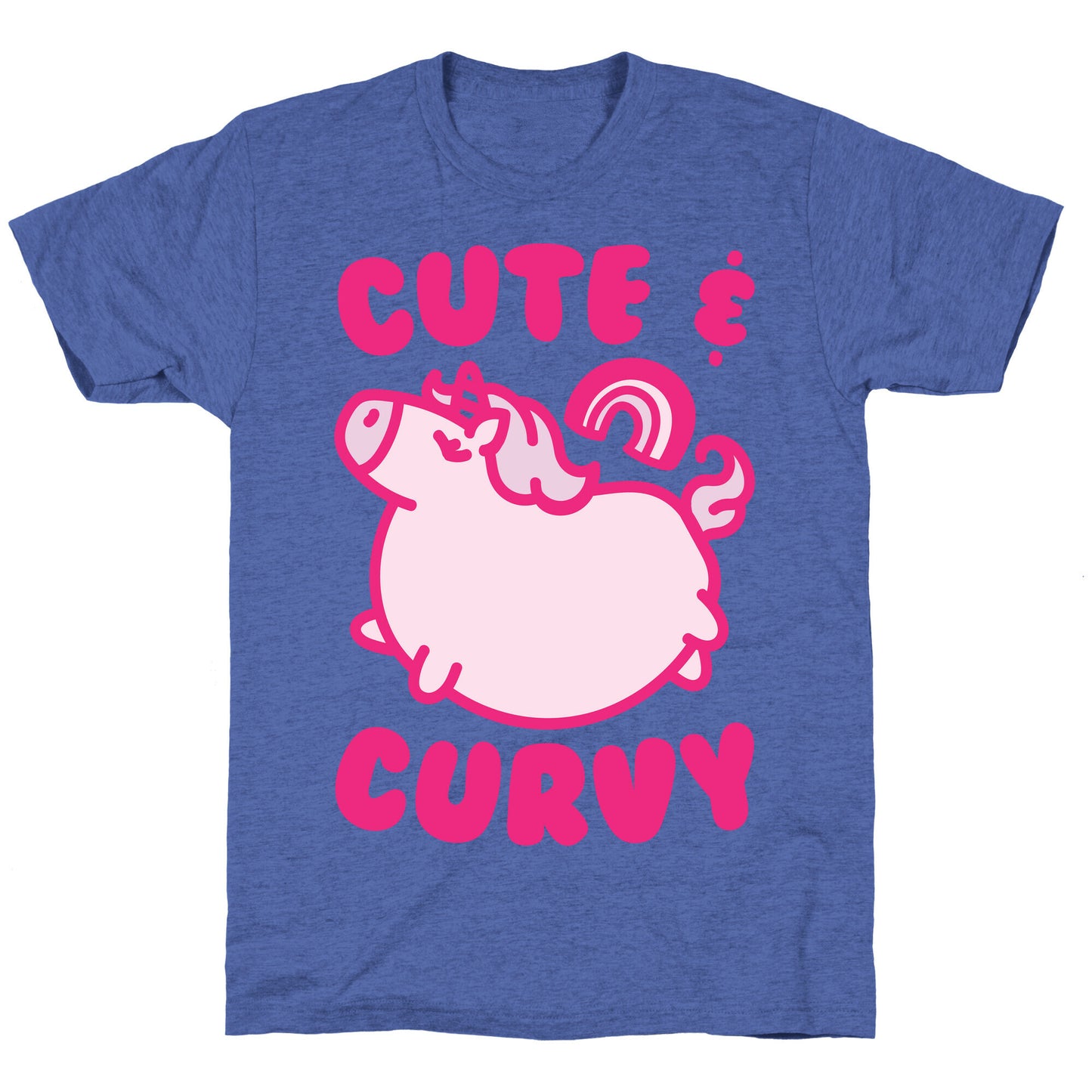 Cute & Curvy Unisex Triblend Tee