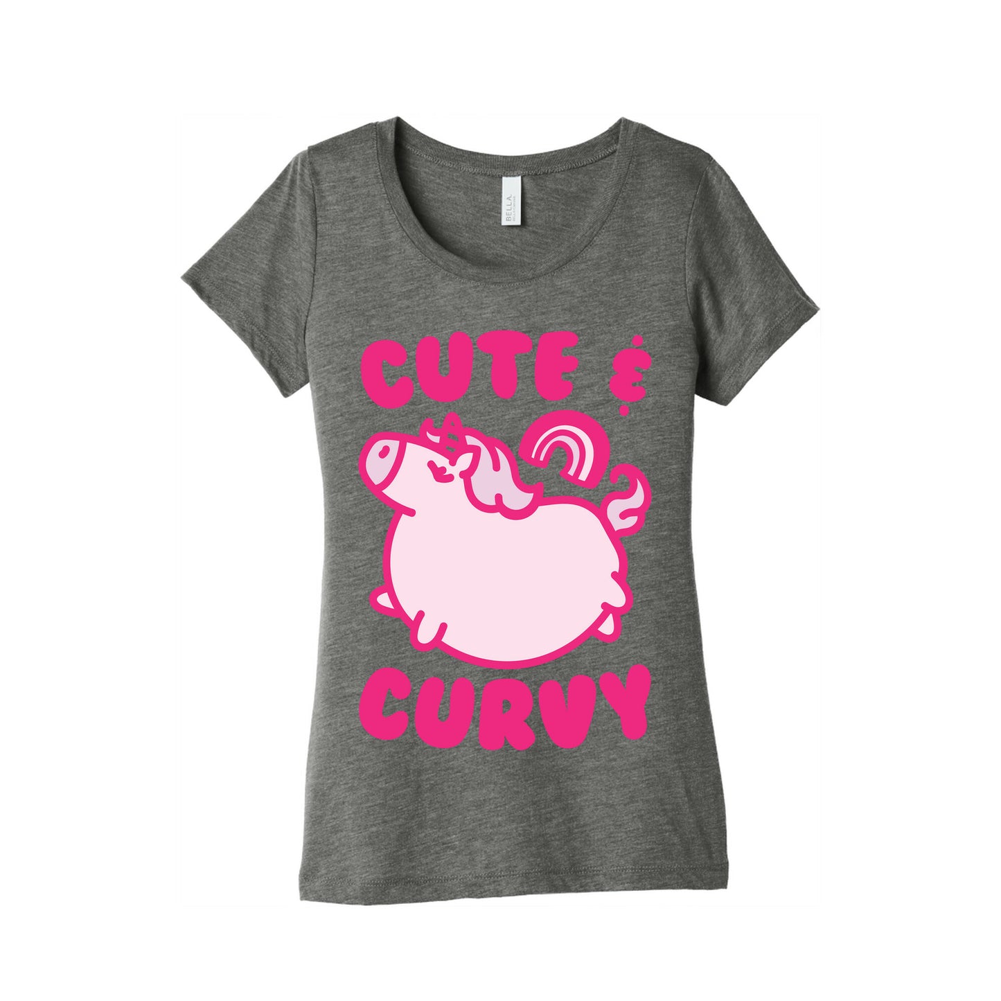 Cute & Curvy Women's Triblend Tee