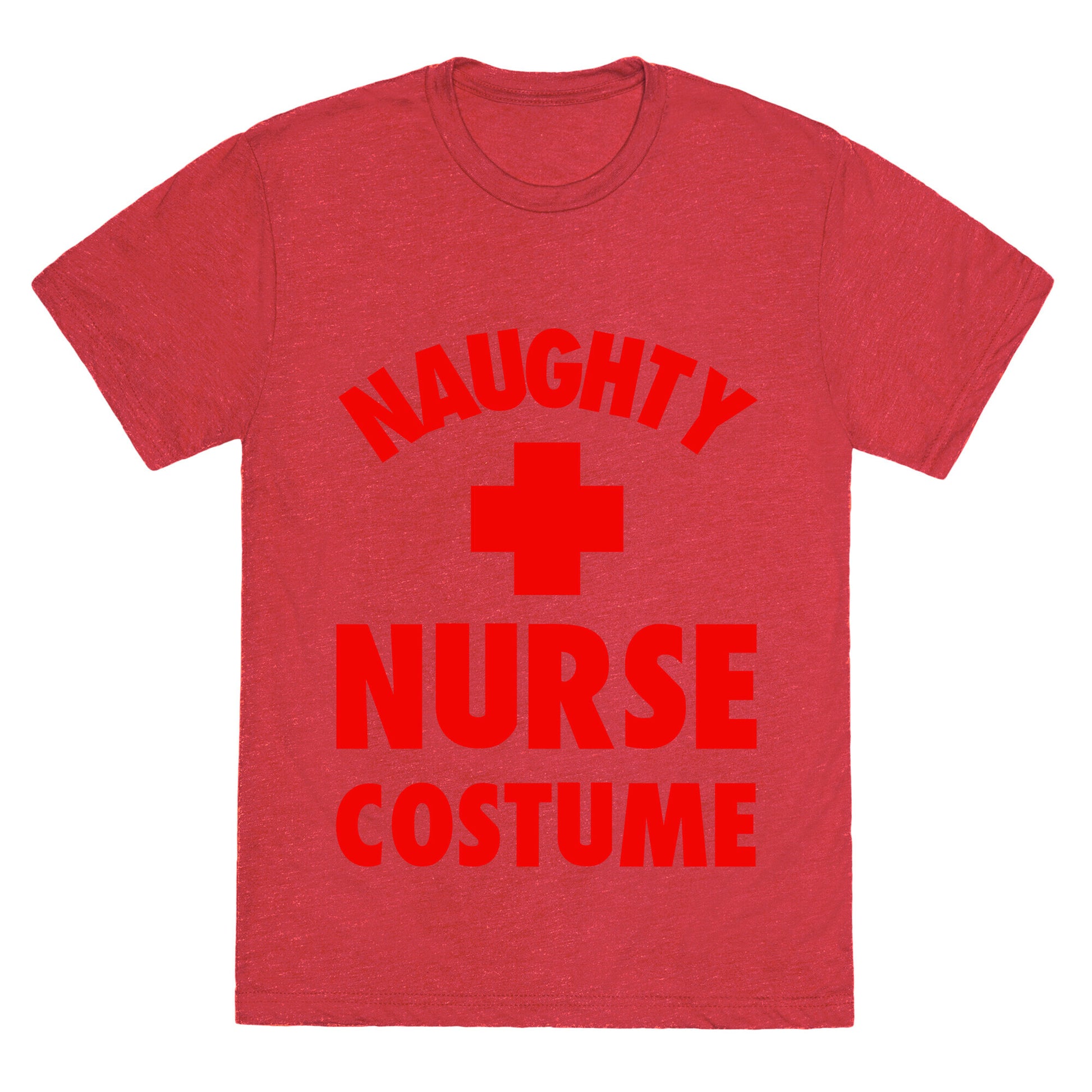 Naughty Nurse Costume Unisex Triblend Tee