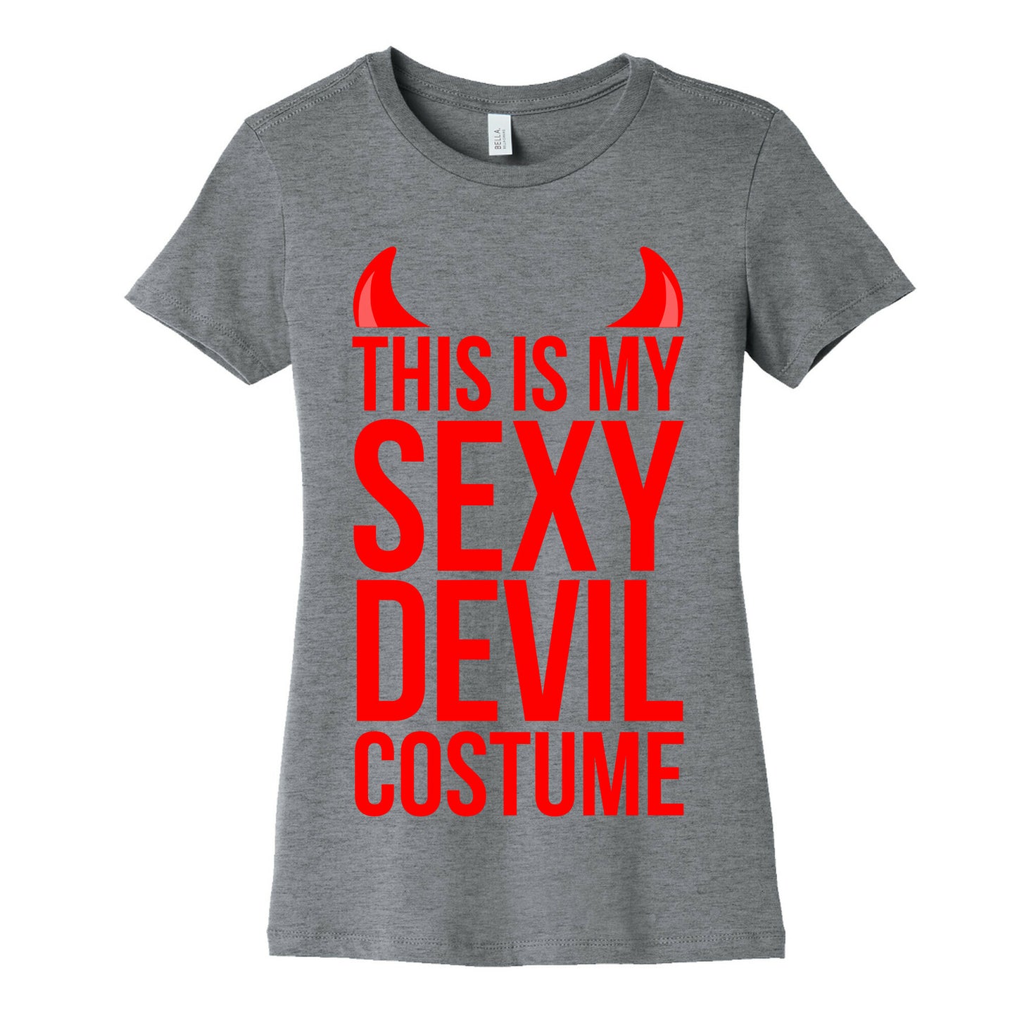 This Is My Sexy Devil Costume Women's Cotton Tee