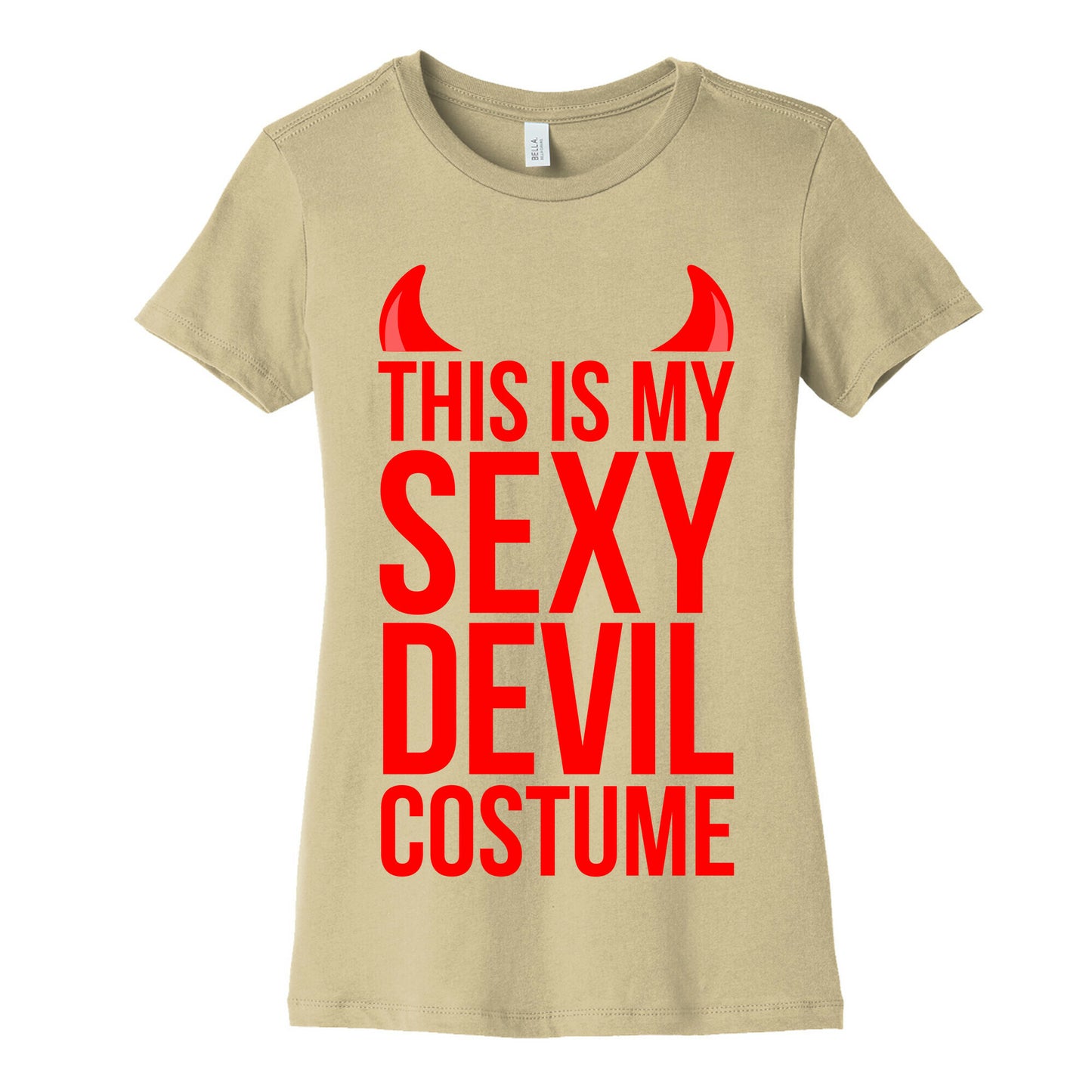 This Is My Sexy Devil Costume Women's Cotton Tee