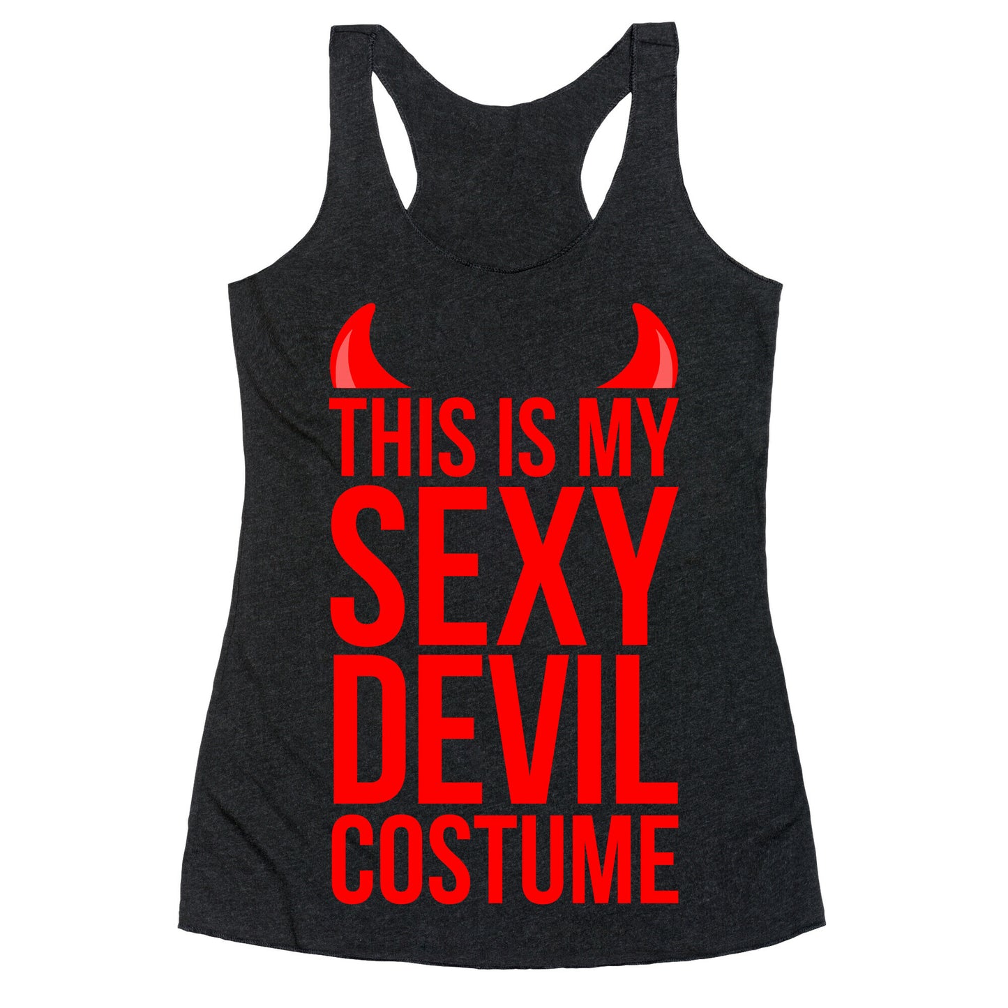 This Is My Sexy Devil Costume Racerback Tank