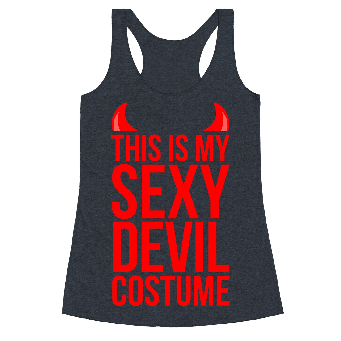 This Is My Sexy Devil Costume Racerback Tank
