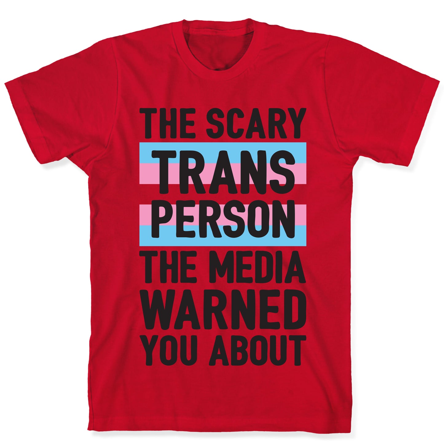 The Scary Trans Person The Media Warned You About T-Shirt
